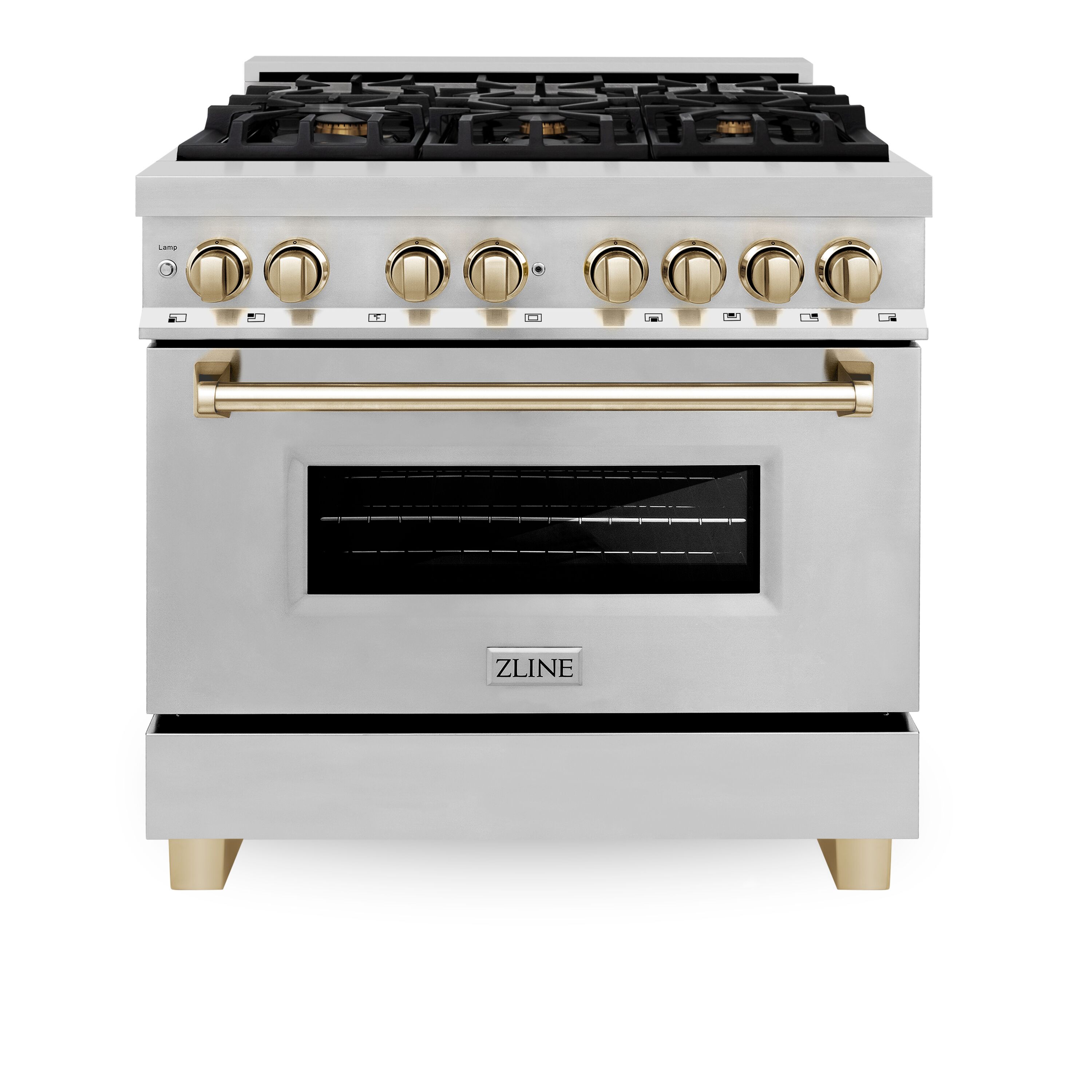 ZLINE KITCHEN & BATH RAZ-36-G Dual-Fuel-Ranges - View #2