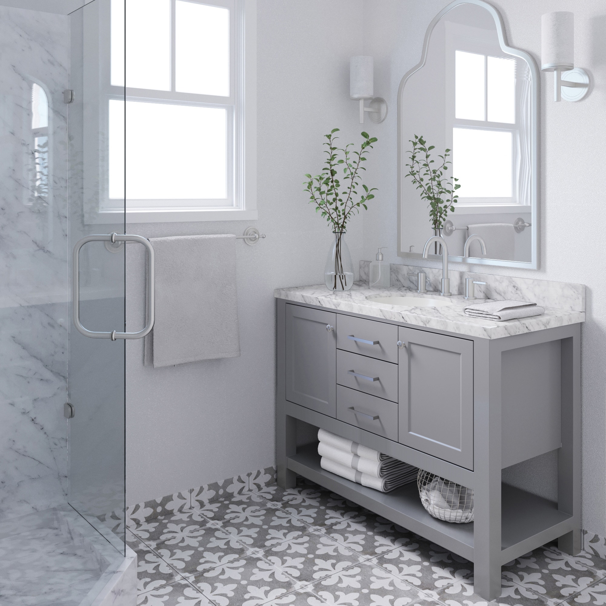 ARIEL R048S-BC-GRY vanities - View #2