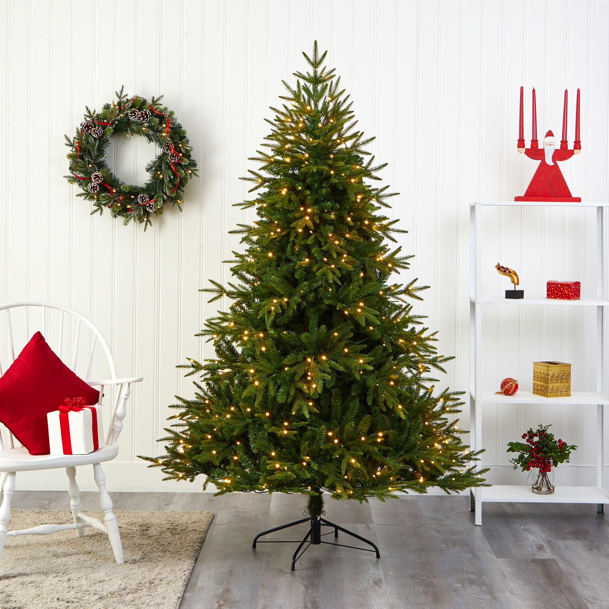 Nearly Natural T1687 Artificial-Christmas-Trees - View #6
