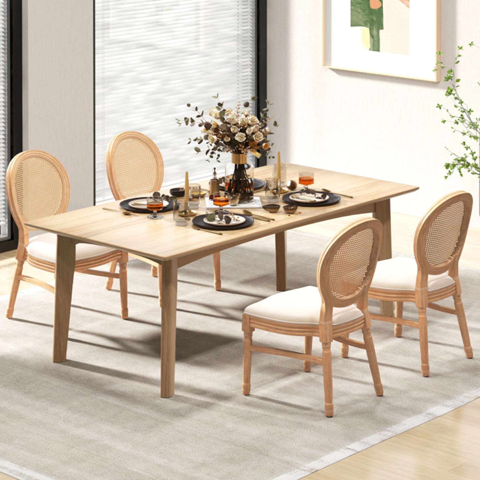 Clihome AXY-892-BL Dining-Chairs - View #5