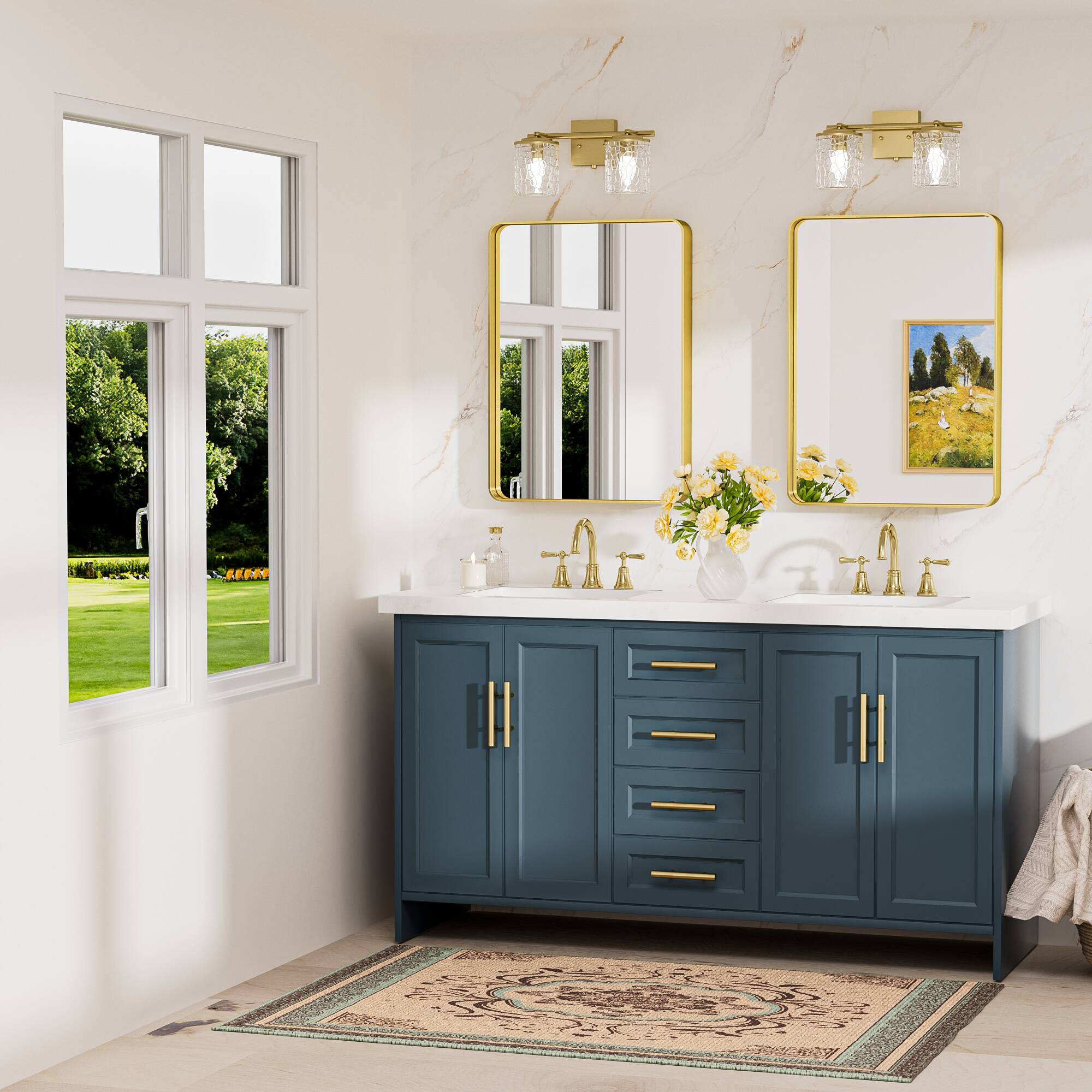 Keonjinn LW-JSKYJ2-5076GD Decor-Mirrors - View #2