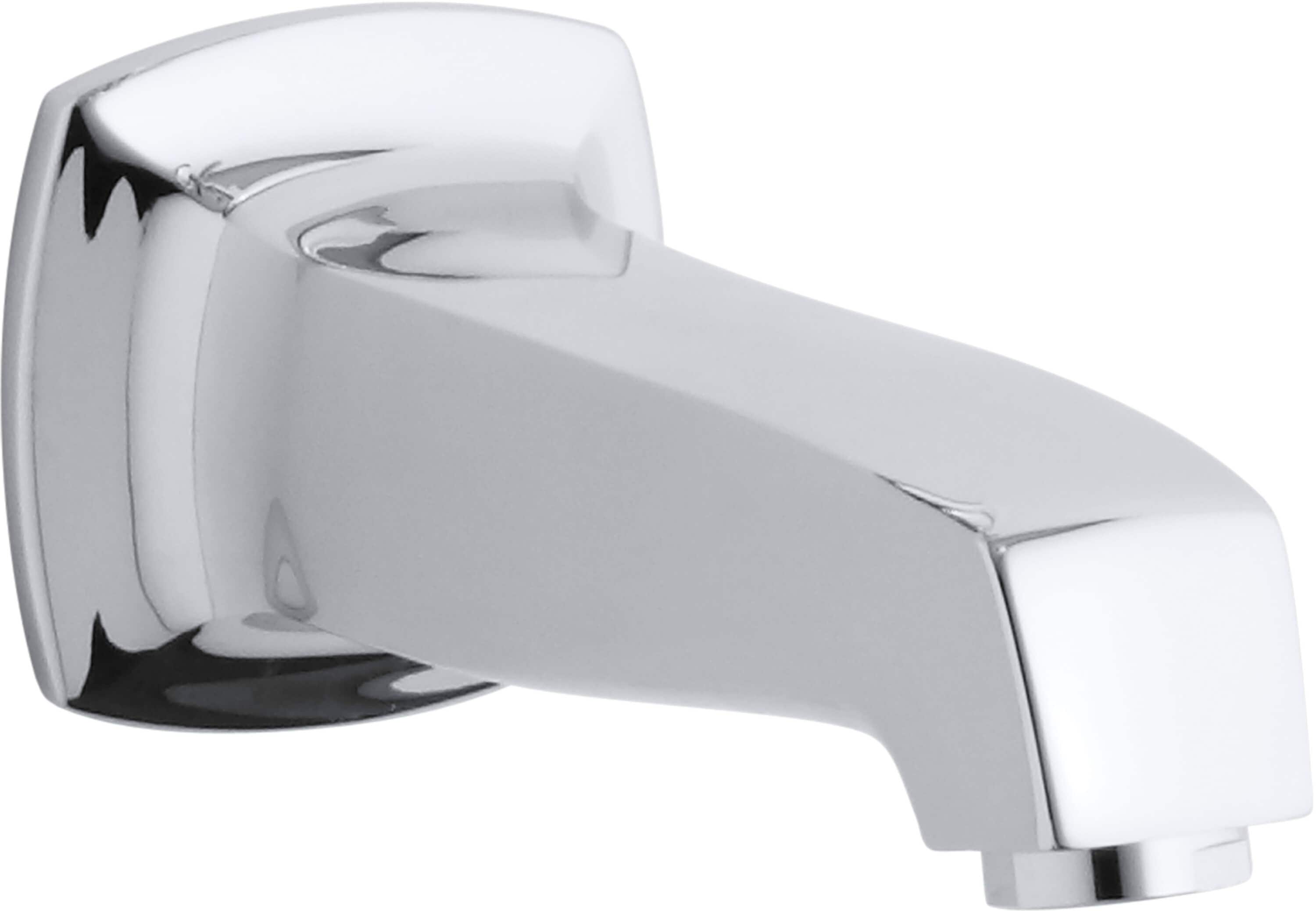 KOHLER 16246-CP Margaux Polished Chrome Wall-mount Universal Fit Bathtub Spout