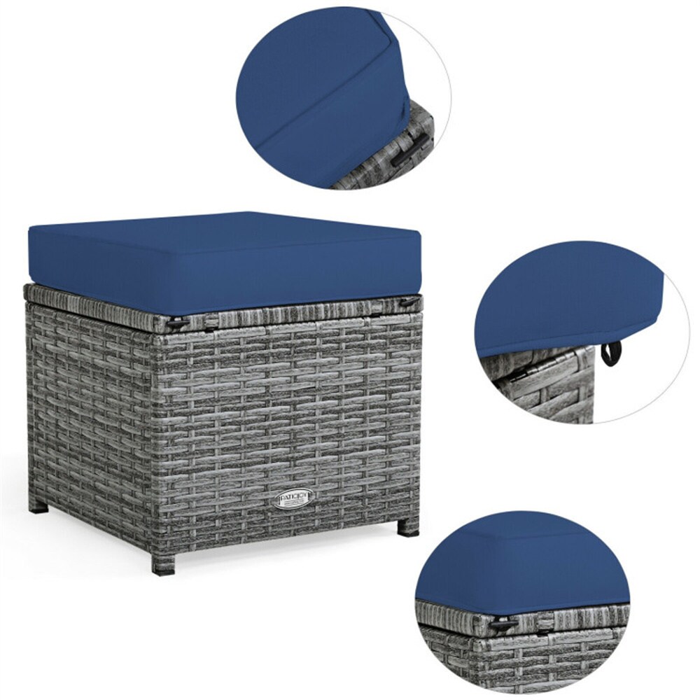Clihome CNBL-09BLKPBL Patio-Conversation-Sets - View #4