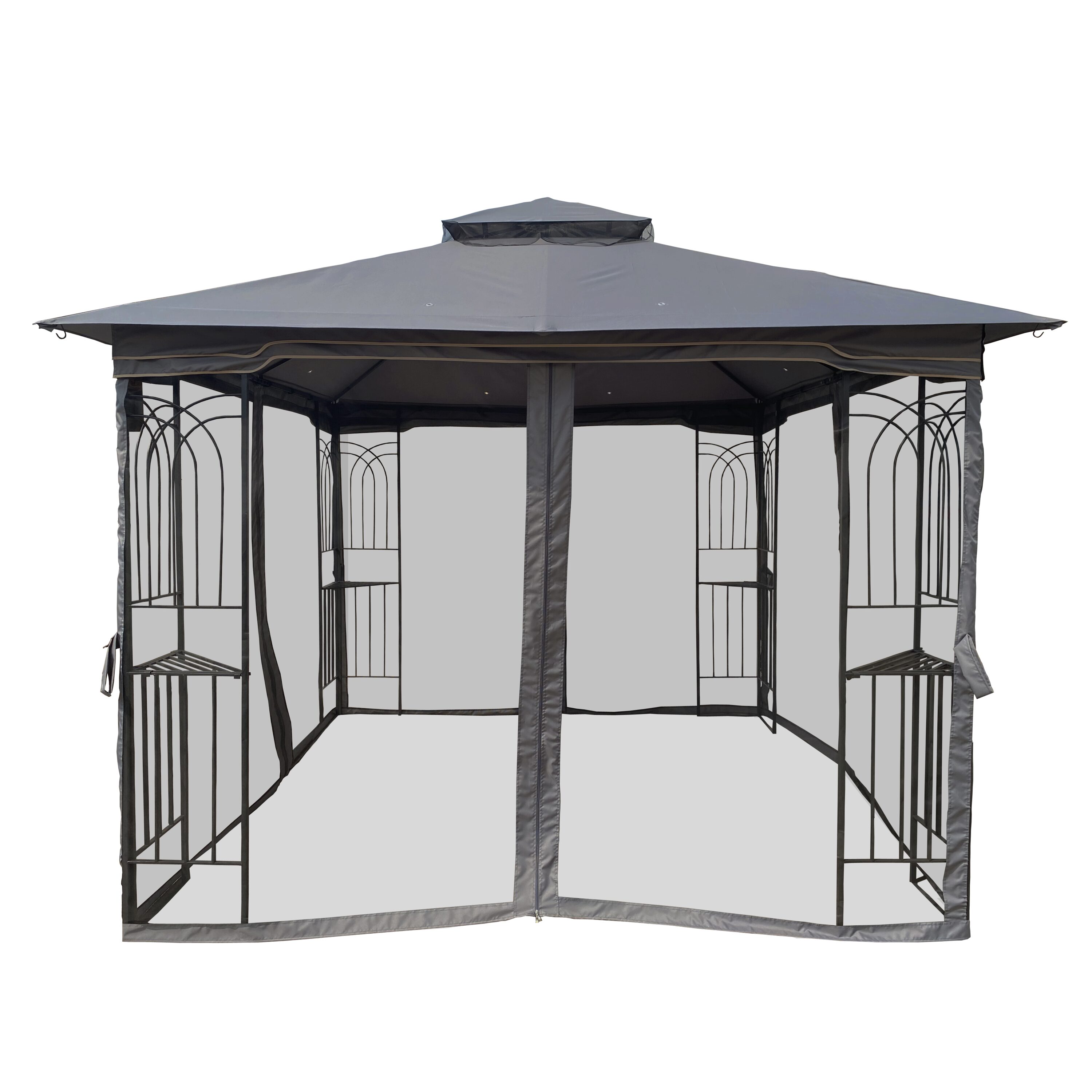 AAZJ BYO-104366 Wood-Resin-Gazebos - View #10