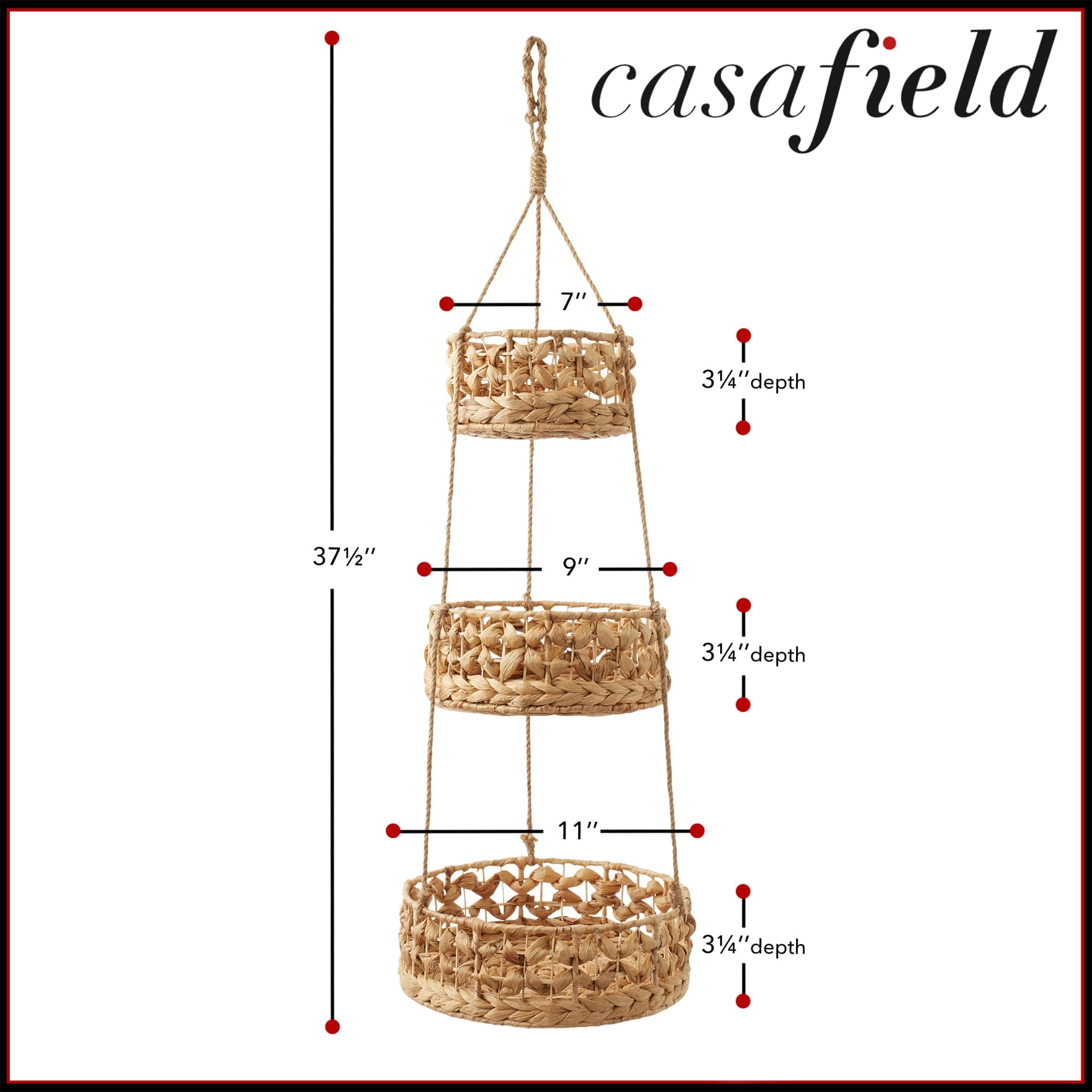 Casafield STO-G4967-NAT Bins-Baskets - View #4