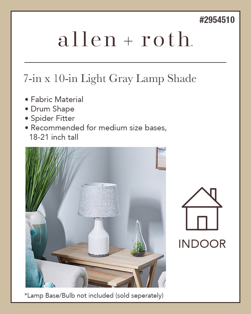 Lowes allen and roth deals lamp shades