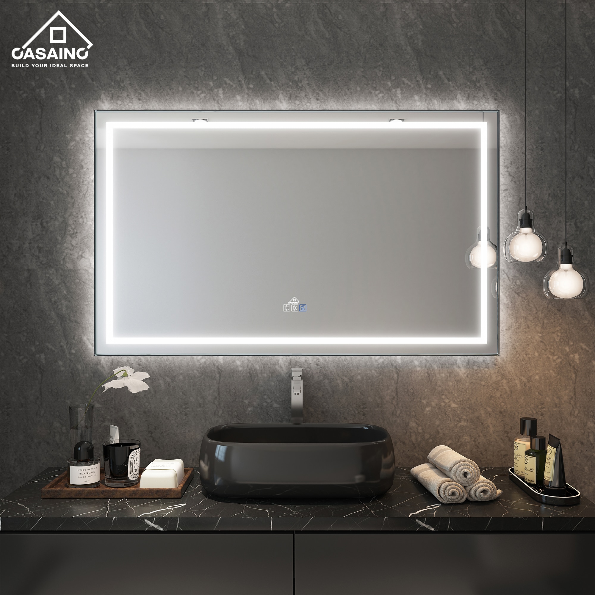 CASAINC MD02-3672SF0 Framed-Bath-Mirrors - View #7