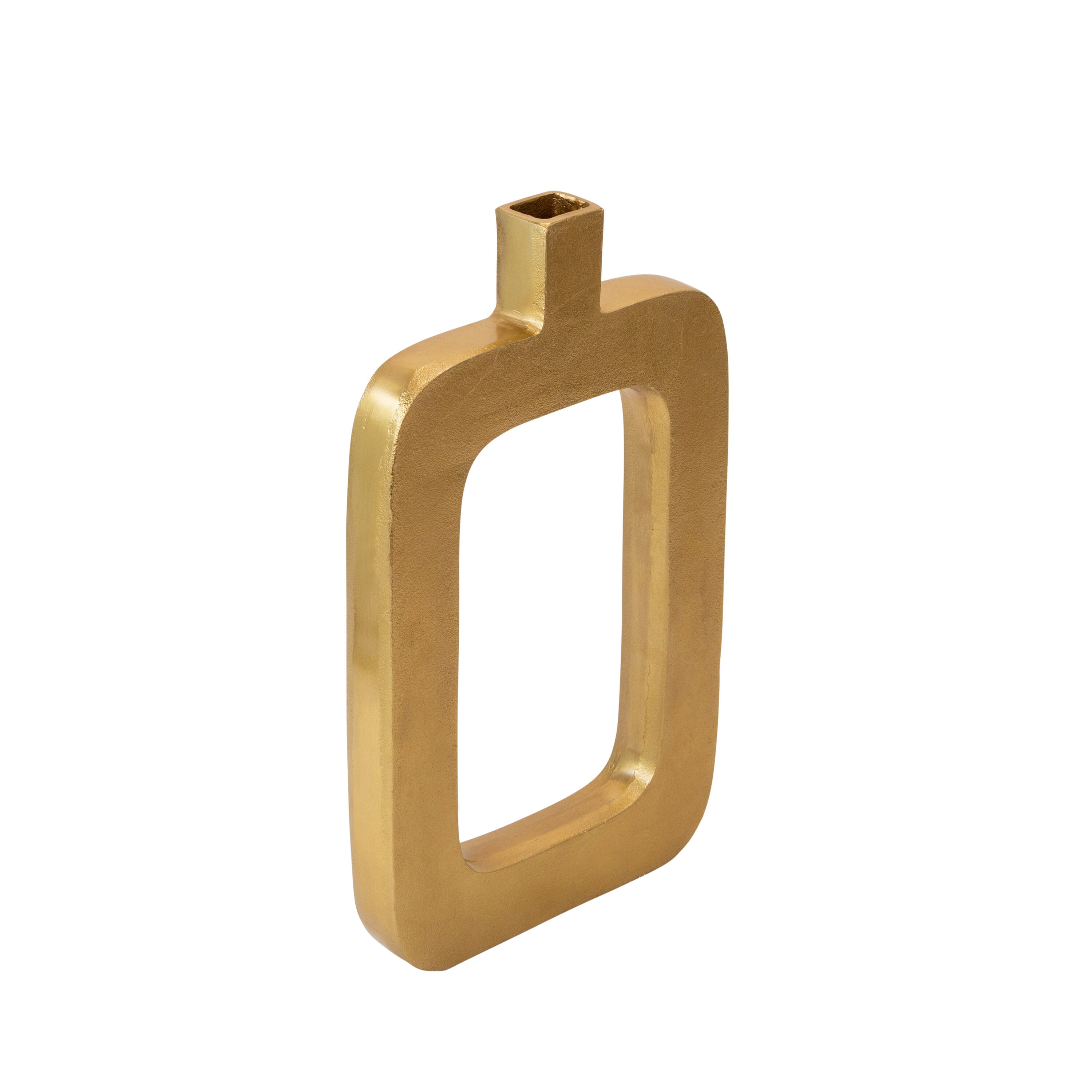 Sagebrook Home 15229-02 Gold Metal Modern Vase