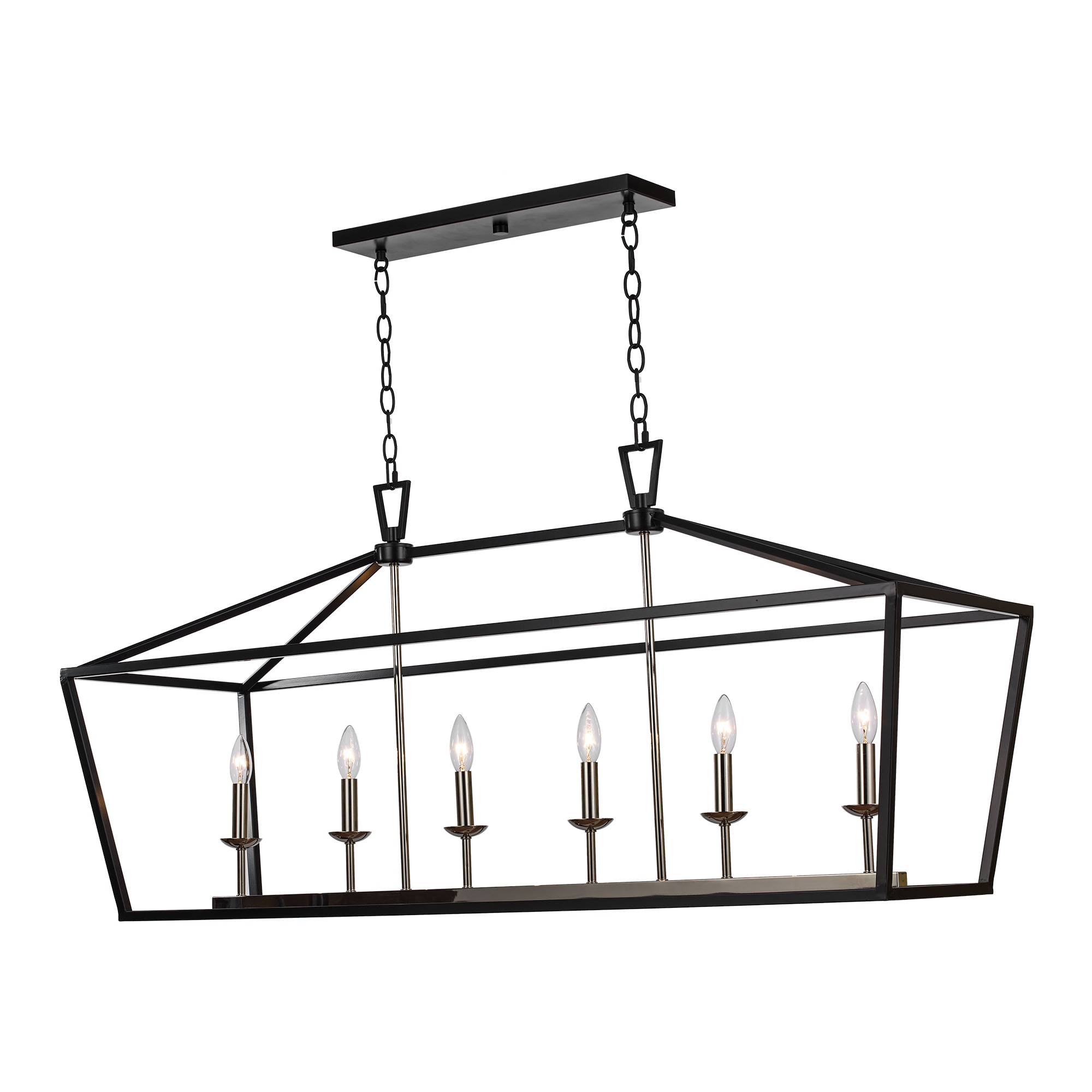 Trans Globe 10267 PC/BK Pendant-Lights - View #2