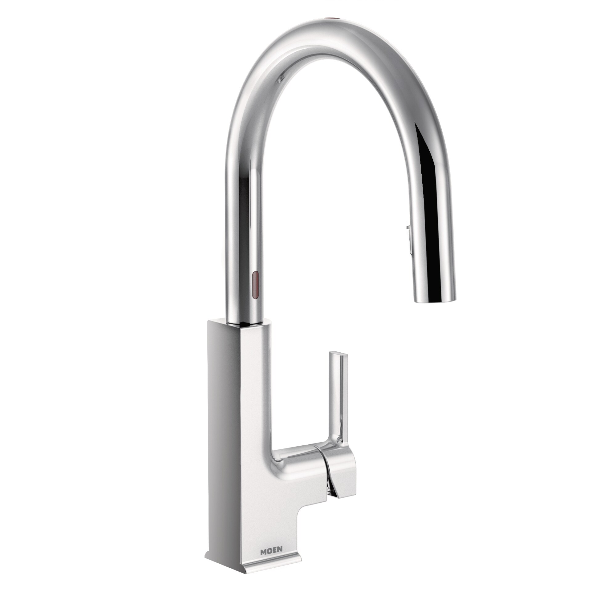 Moen S72308EC STo Chrome Single Handle Pull-down Kitchen Faucet with Deck Plate