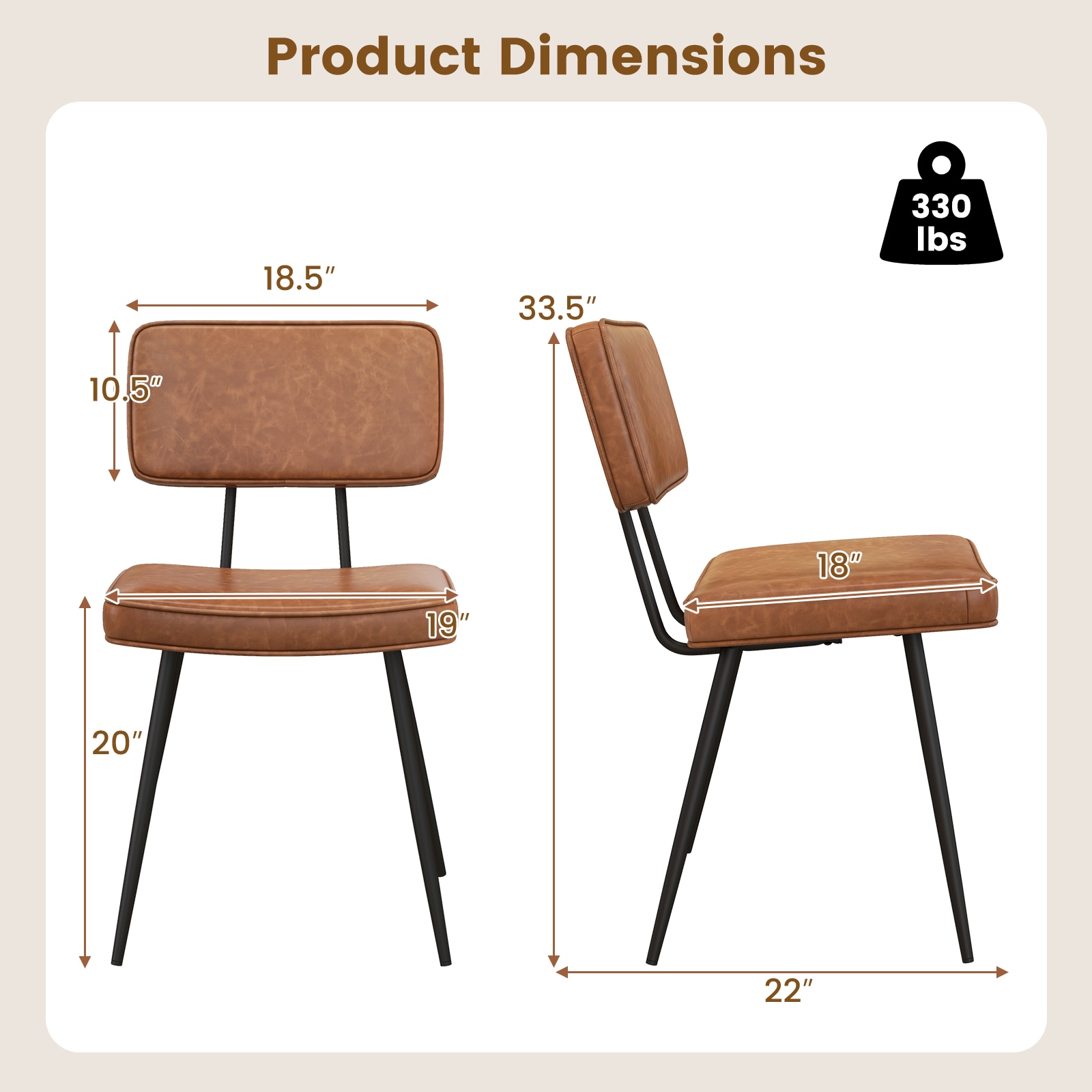 SUGIFT LW018SUGHY448 Dining-Chairs - View #3