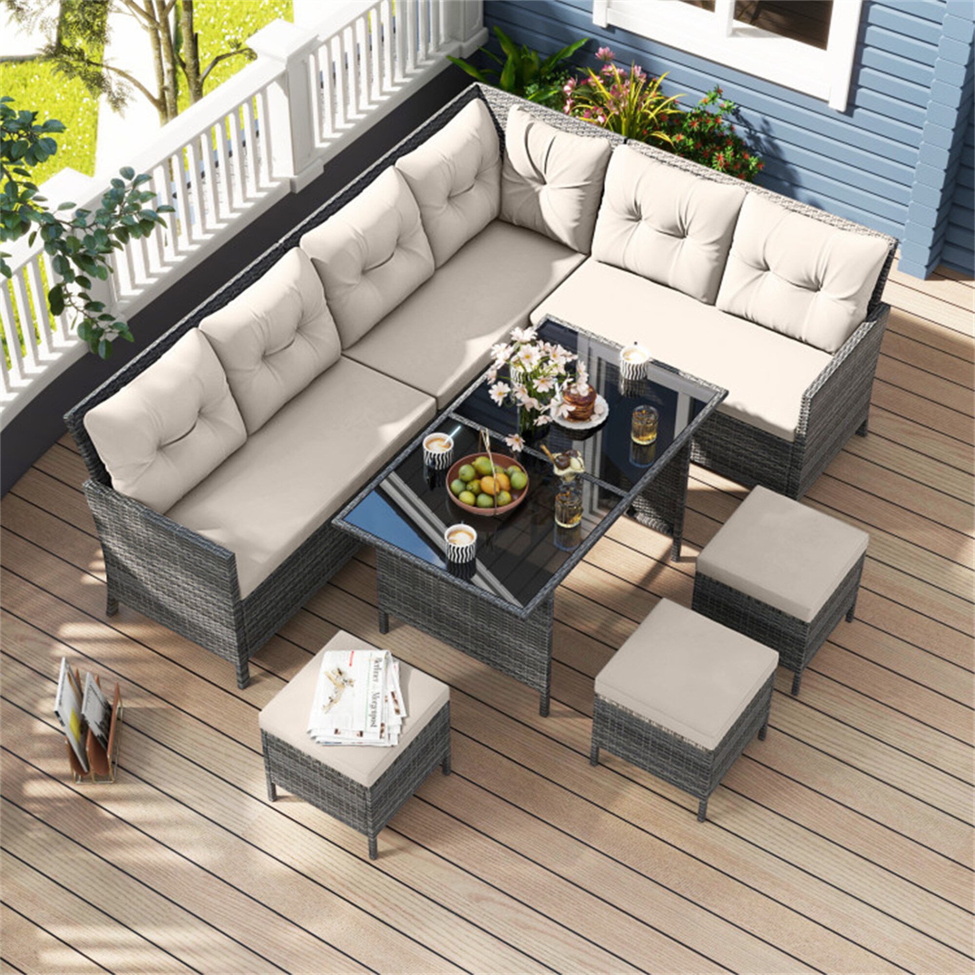 BABOOM BOM-9S00006-OR Patio-Dining-Sets - View #3