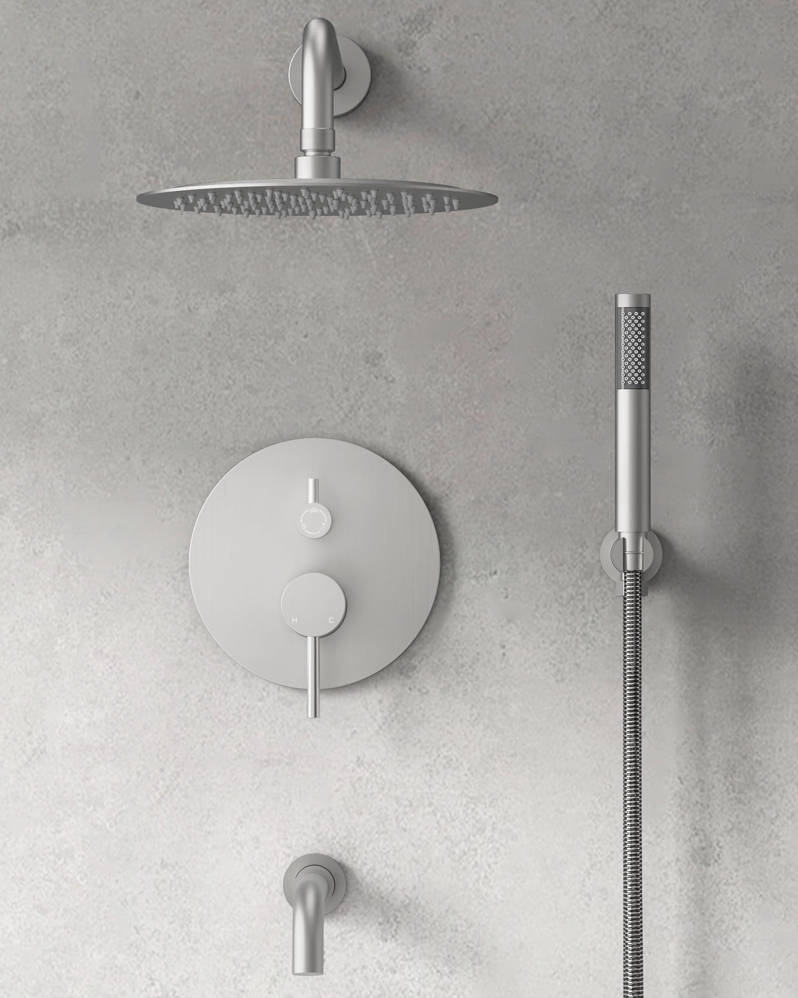 GRANDJOY TOBILI203ORB Showerhead-Bar-Panels - View #18