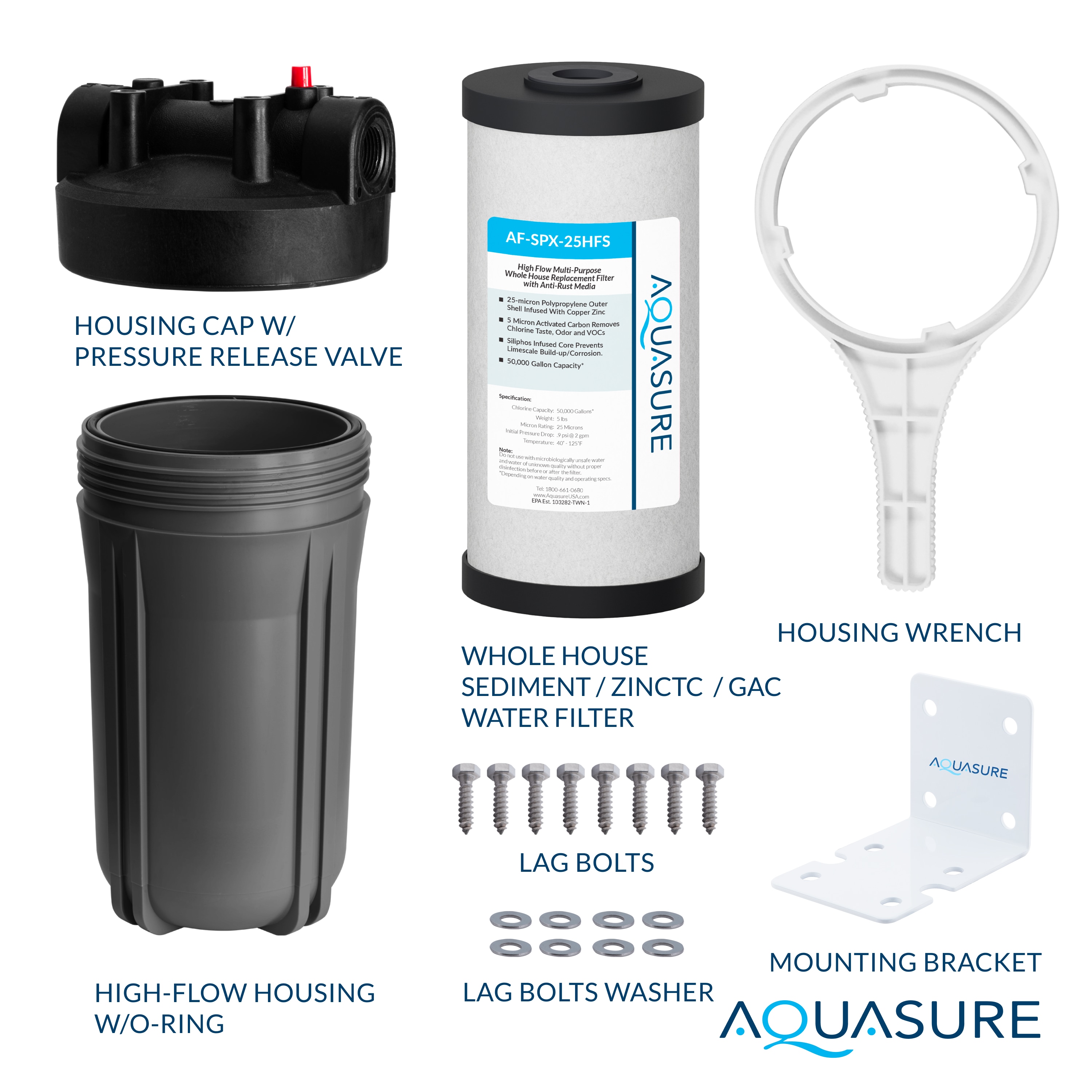 AQUASURE AS-FS-25SPXH Whole-House-Filtration-Systems - View #4