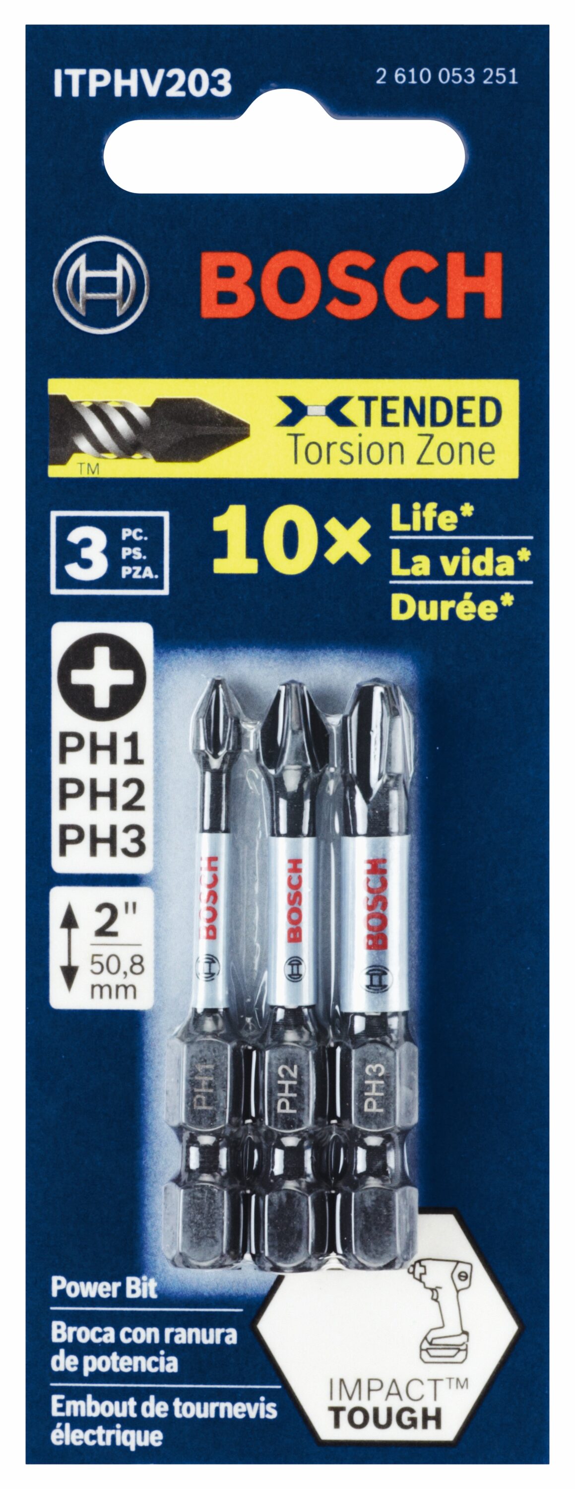 Bosch ITPHV203 screwdrivingbits - View #2