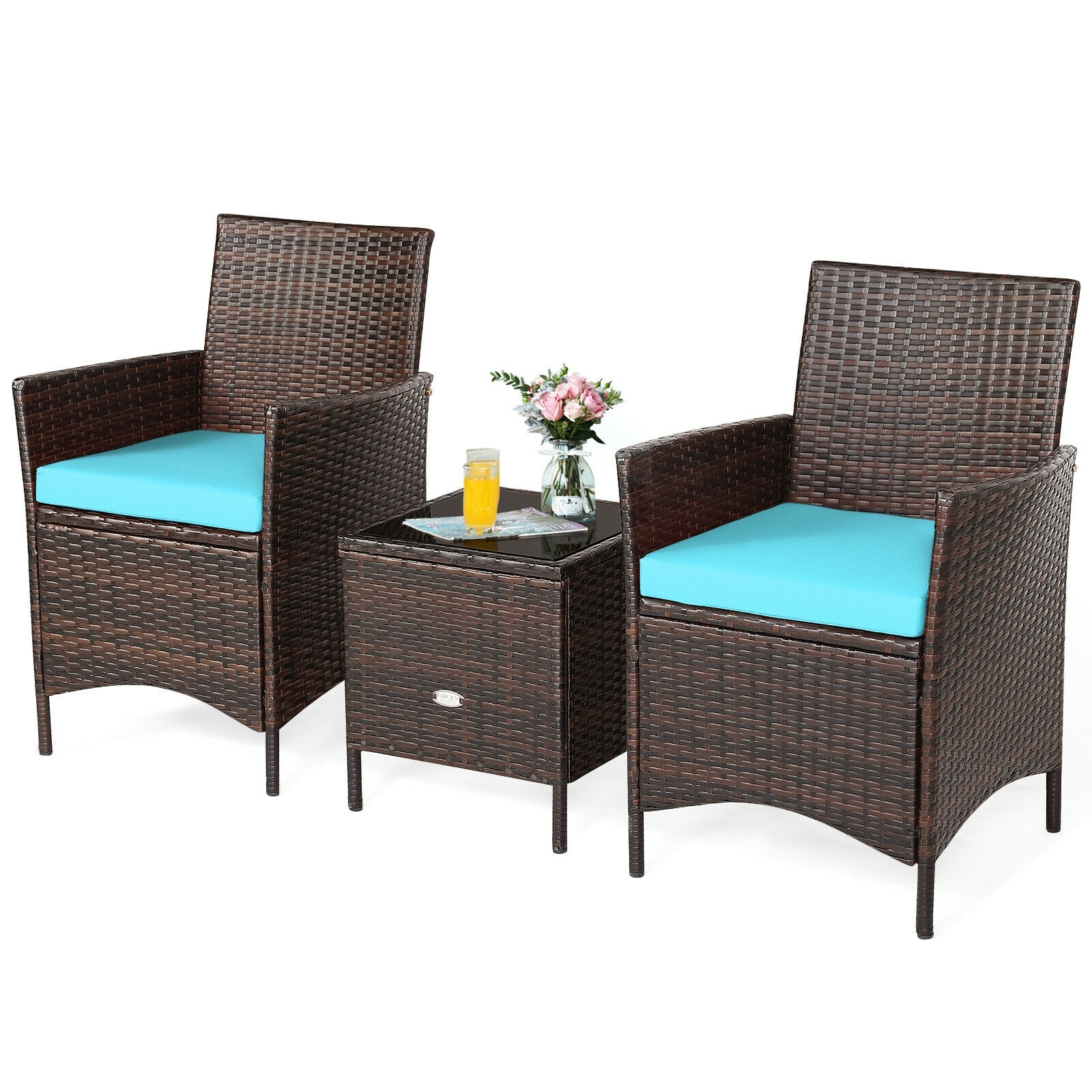 Forclover HBV-050LB Patio-Conversation-Sets - View #10