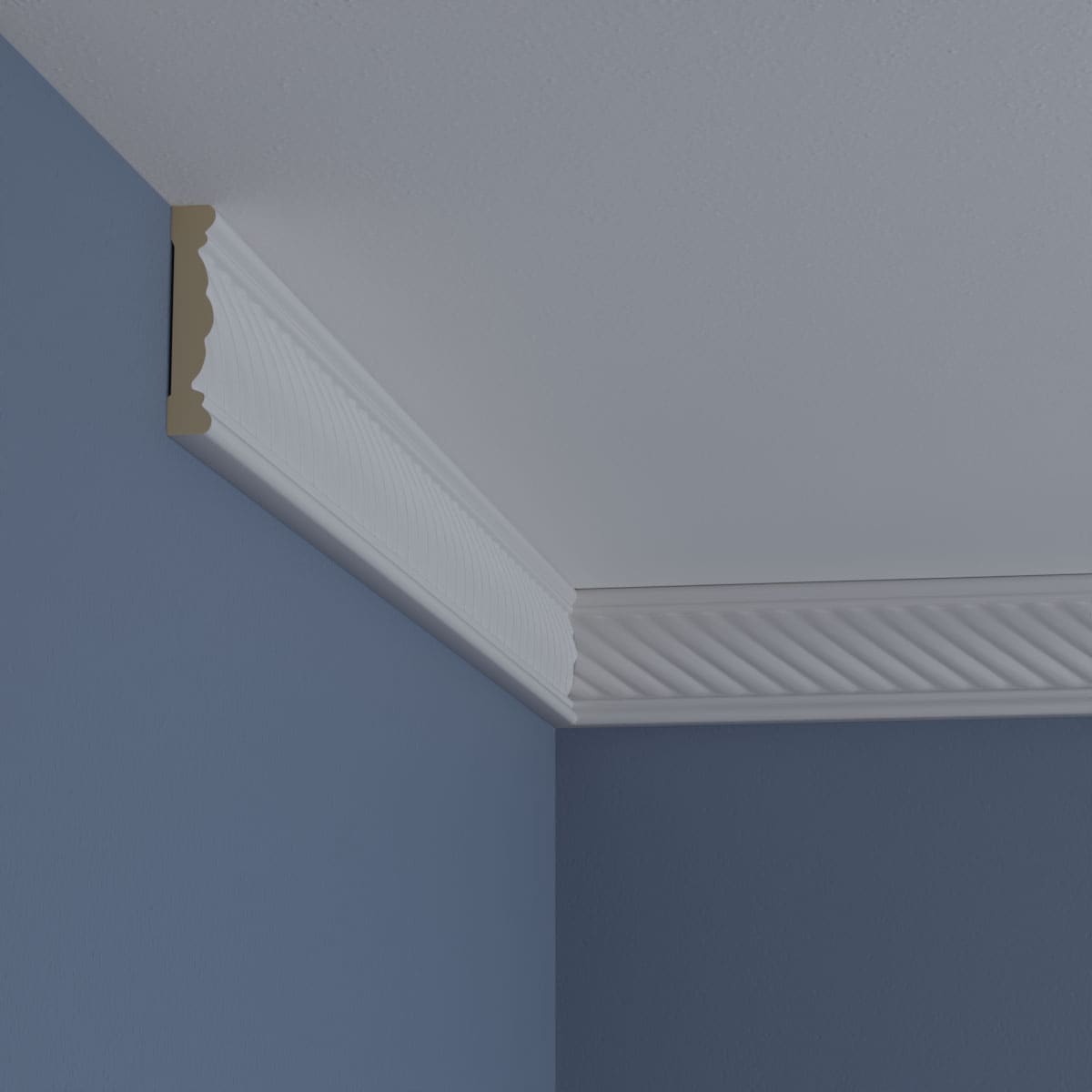 Ekena Millwork MLD03X00DI-CASE-2 Chair-Rail-Moulding - View #10