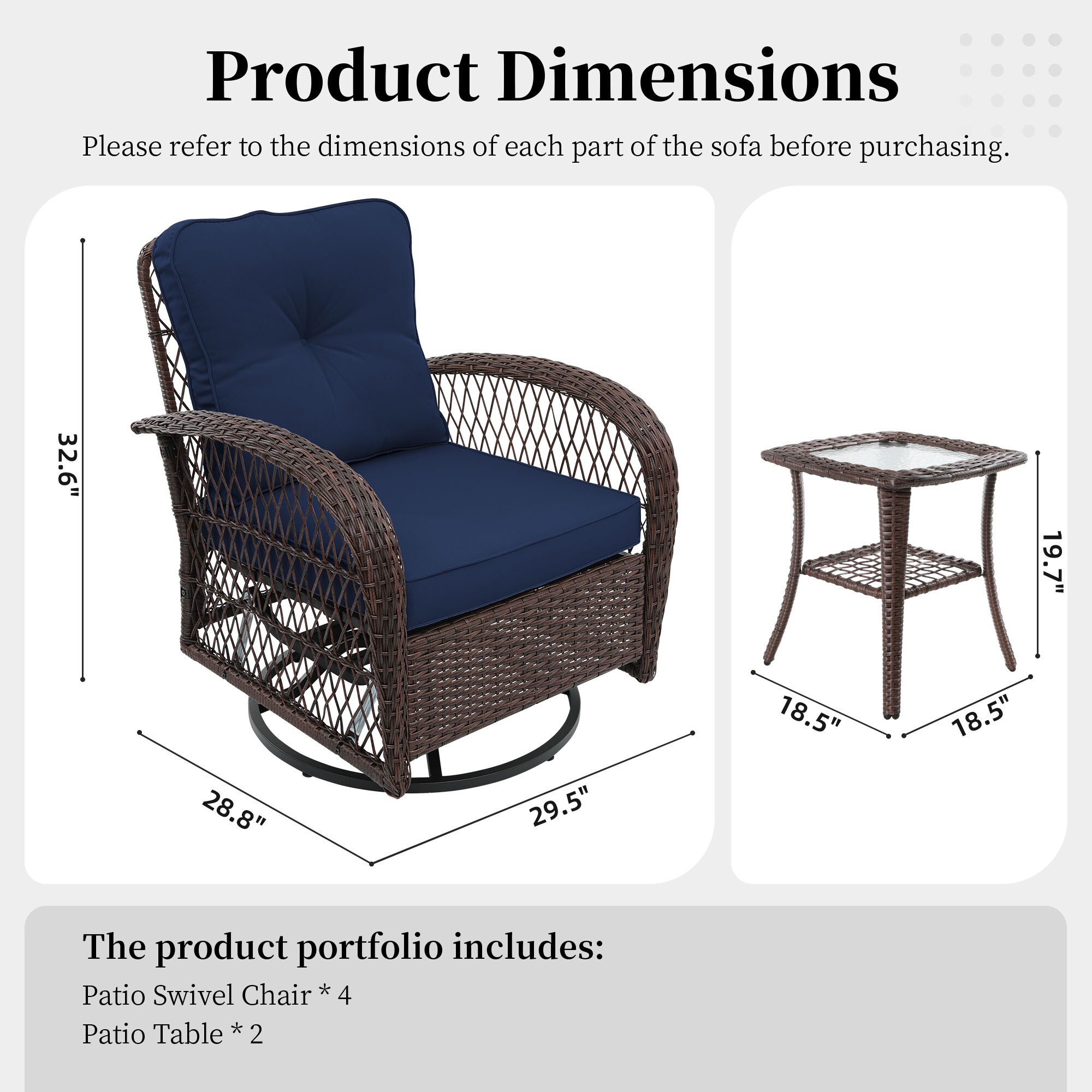 UPHA PL-Y9-6PC-Z2 Patio-Chairs - View #8