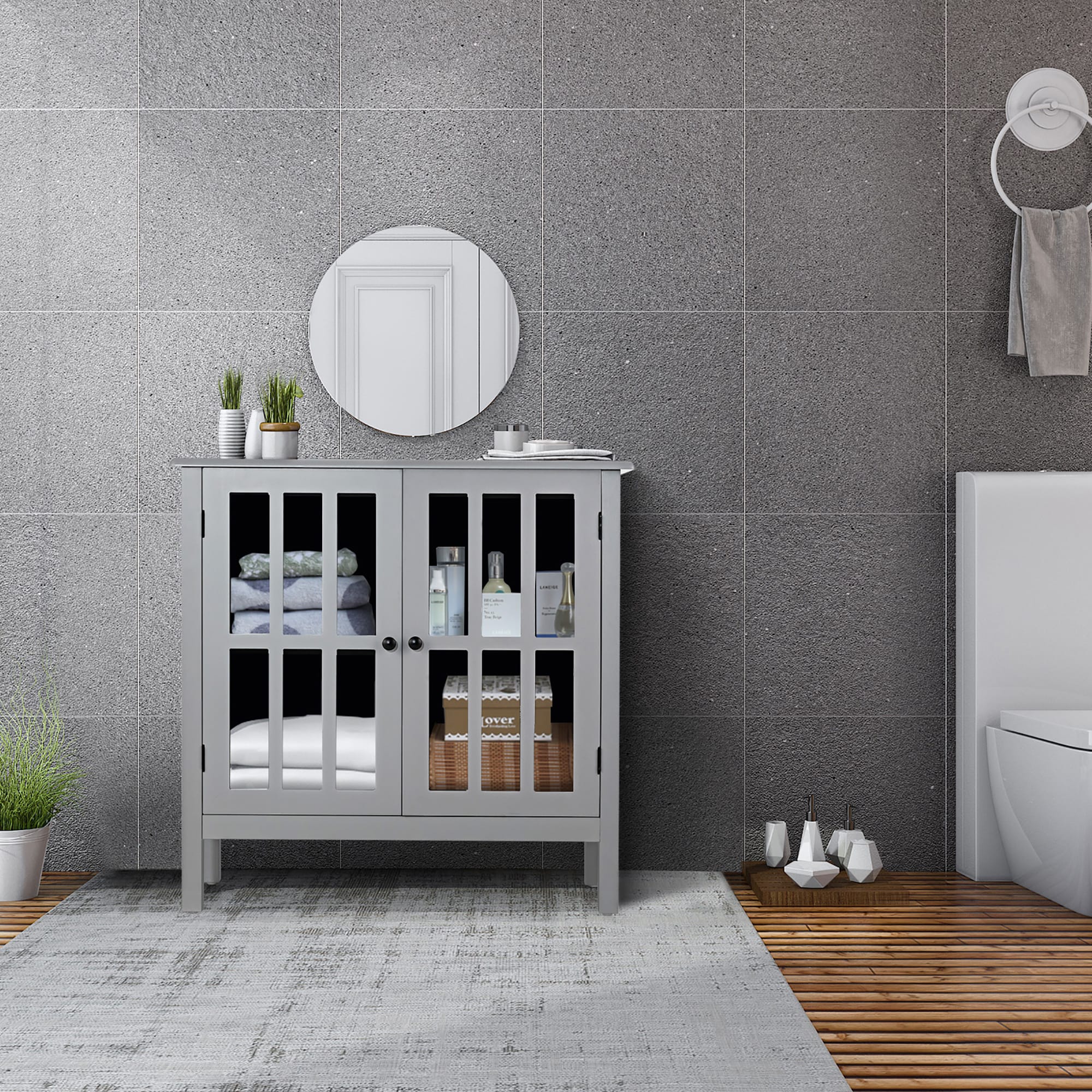 Costway SXL00117 Utility-Storage-Cabinets - View #9