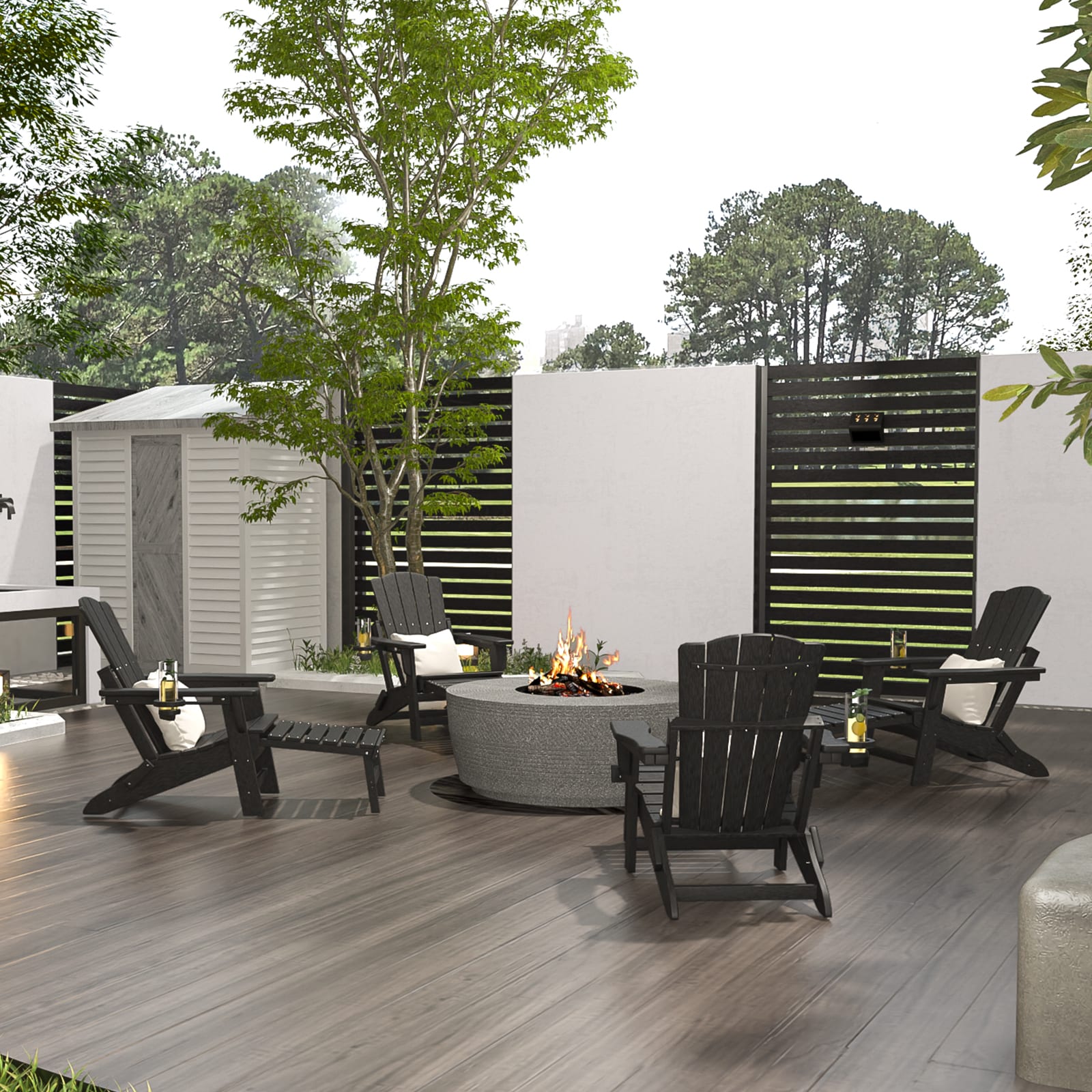 GARSING AC-BLACK Patio-Chairs - View #7