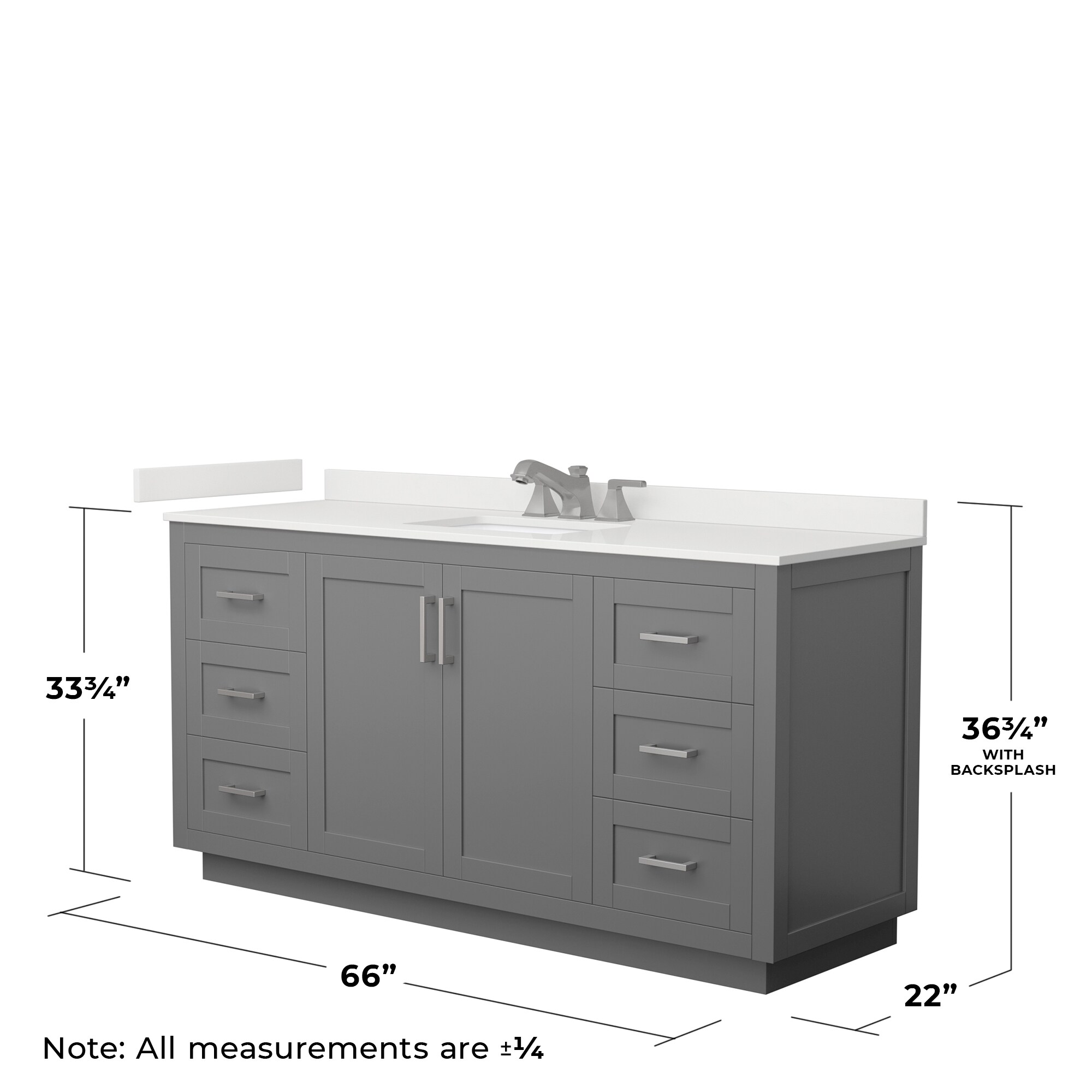 Wyndham Collection WCF292966SKGWQUS3M58 Bath-Vanity-Combo - View #6