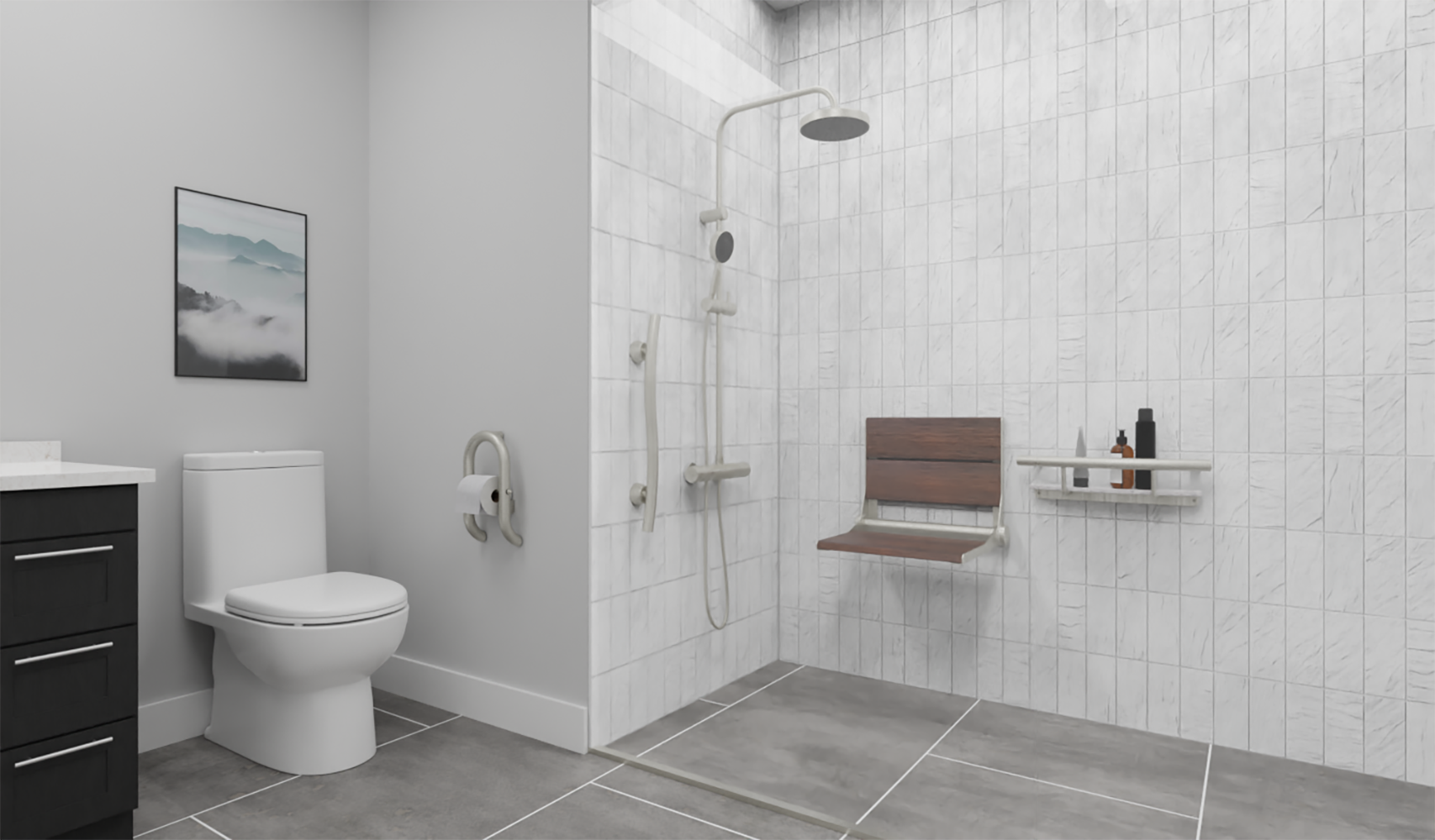 Invisia INV-LB18-CP Grab-Bars - View #5