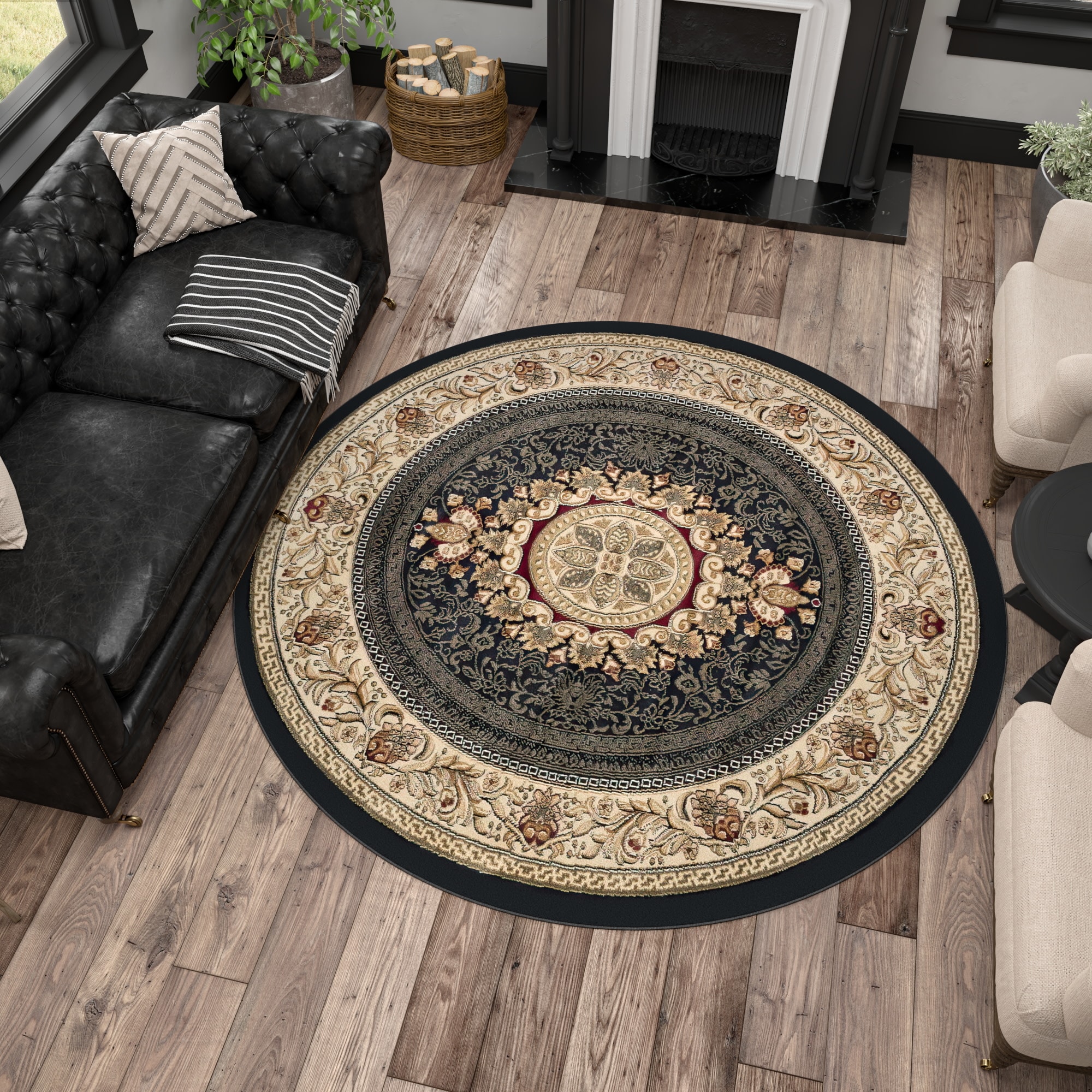 Tayse SNS4673 8RND rugs - View #5