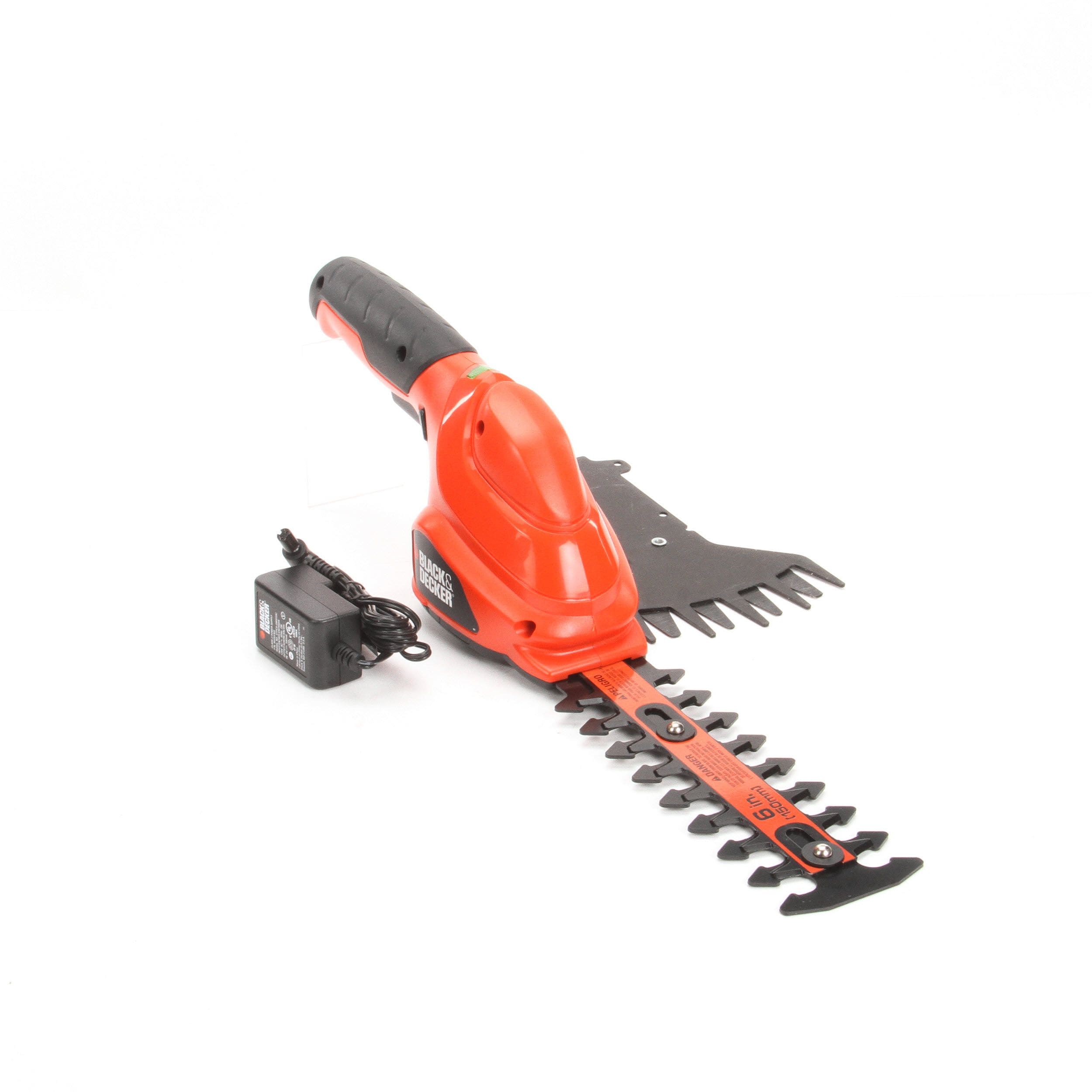 BLACK DECKER Cordless Battery Powered 2-in-1 Compact Garden Shears ...