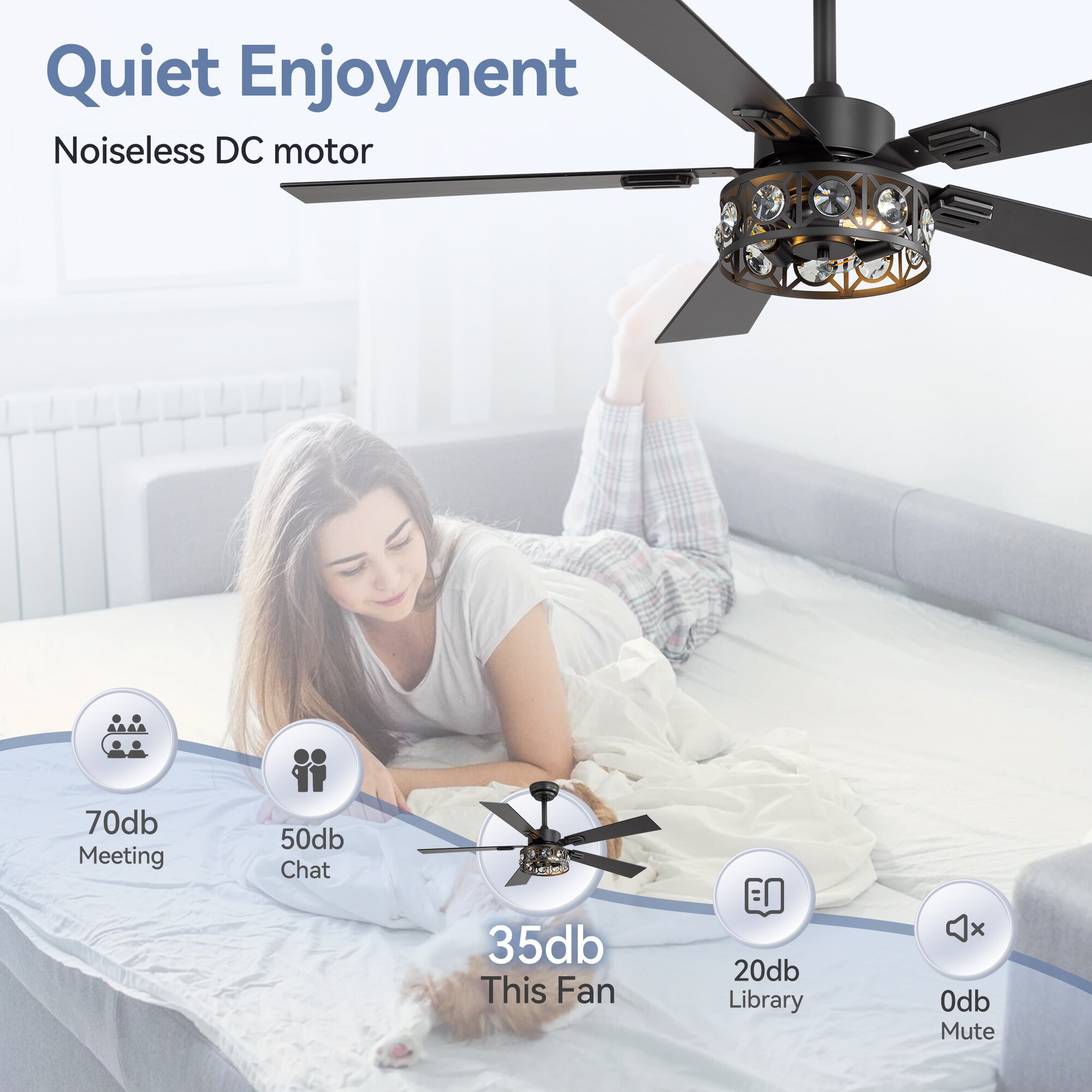 Breezary 35059-BK Ceiling-Fans - View #9