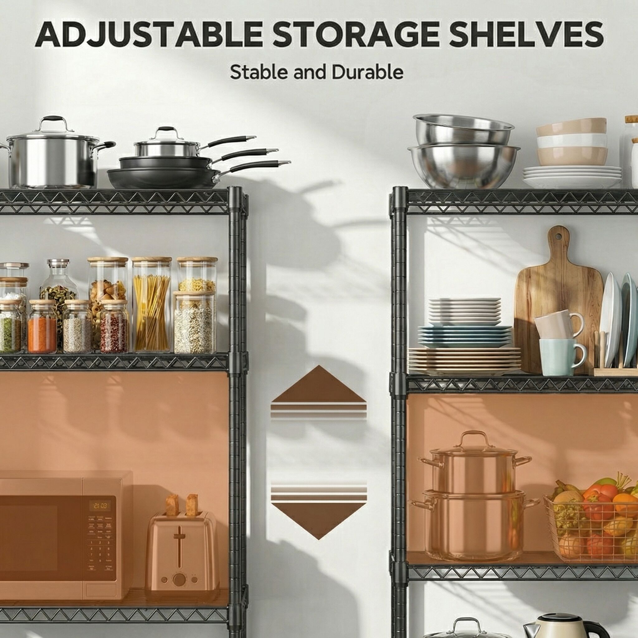 Blisstyle GS72 Free-Standing-Shelving - View #7