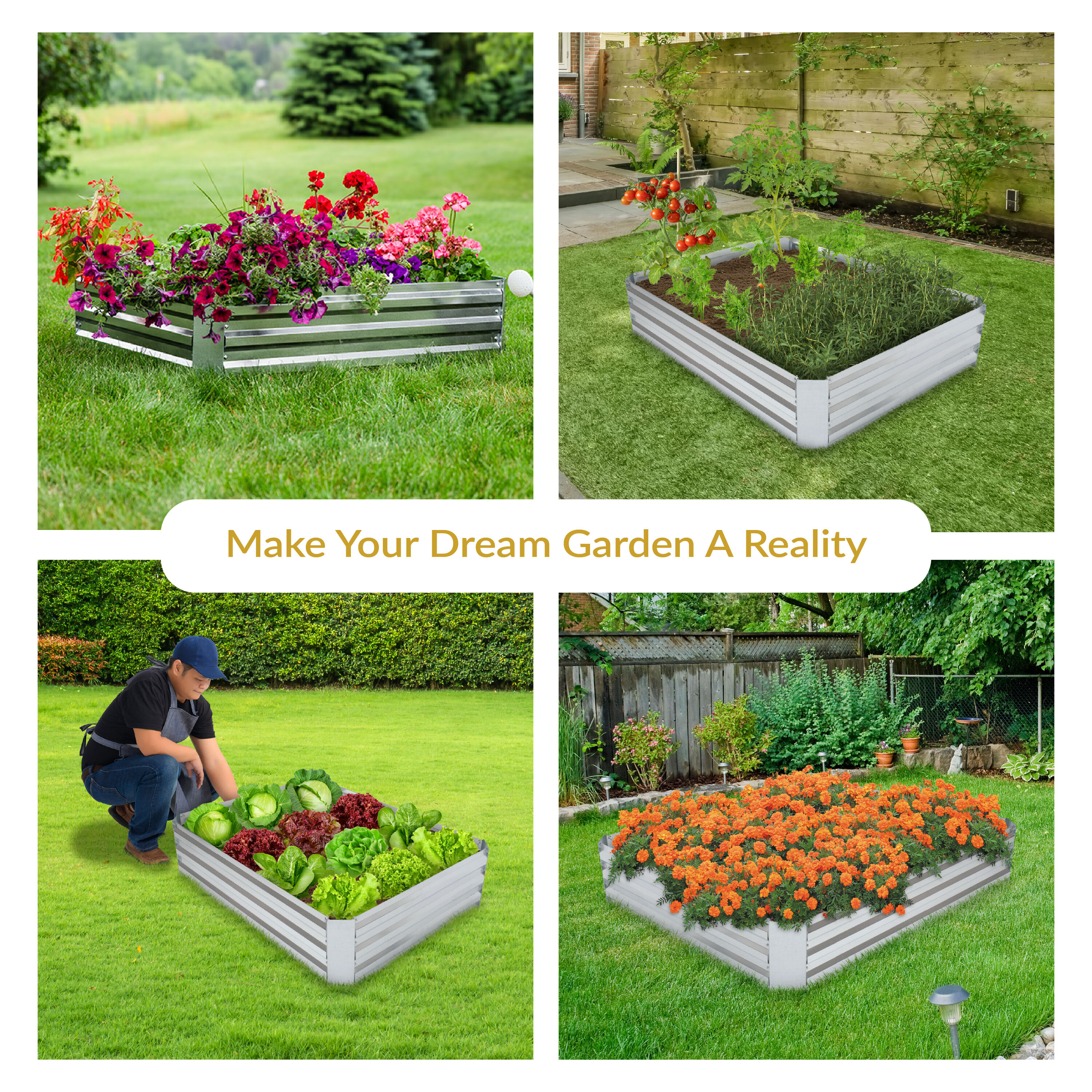Sunnydaze Decor NPH-601 Raised-Garden-Beds - View #5
