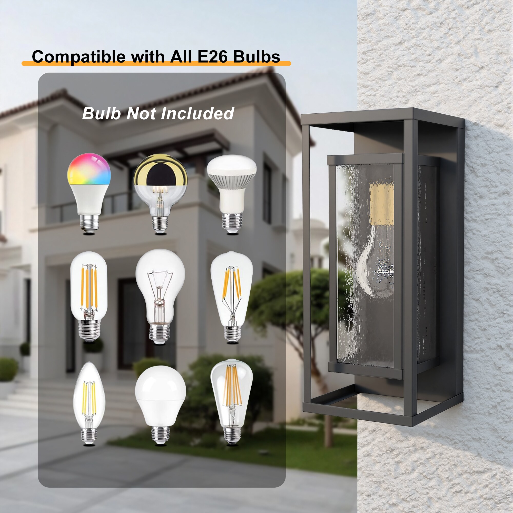 Maxax MX7006-W1BK Outdoor-Wall-Lighting - View #7