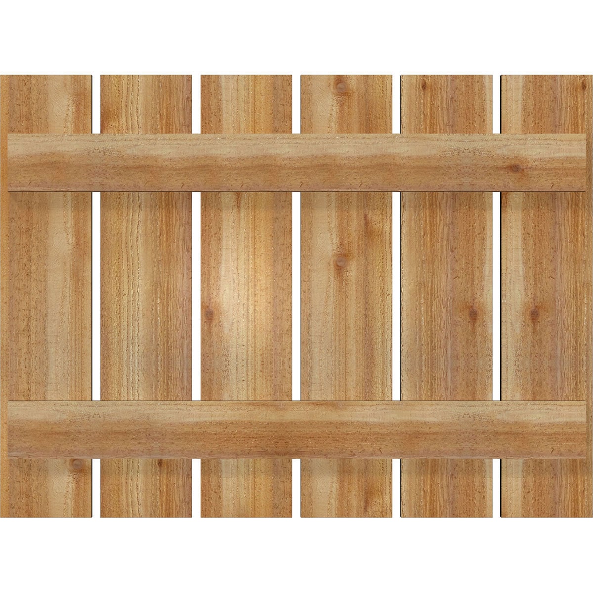Ekena Millwork RBS06S35X026RWR Exterior-Shutters - View #5