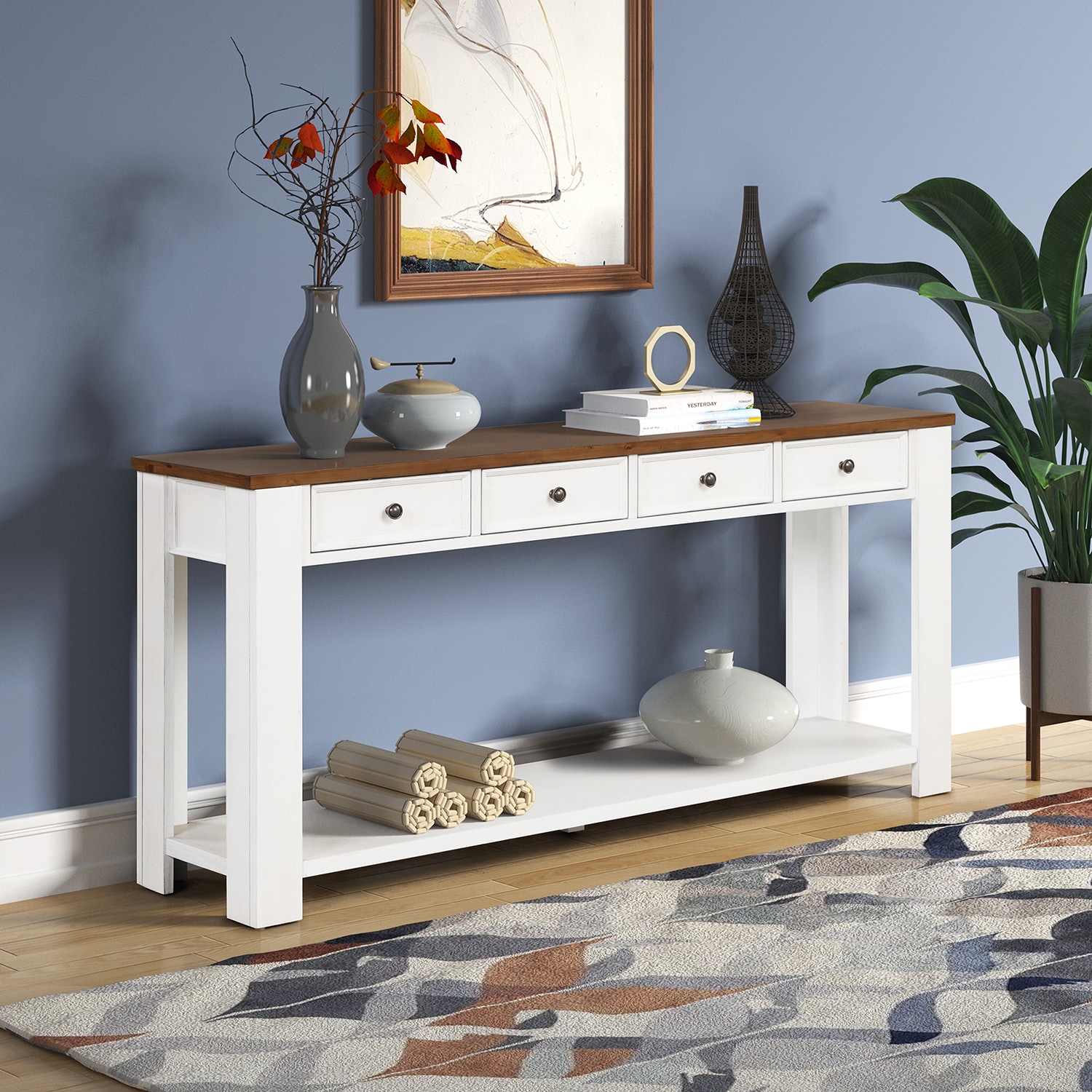 SINOFURN SYA020141WB Console-Sofa-Tables - View #4