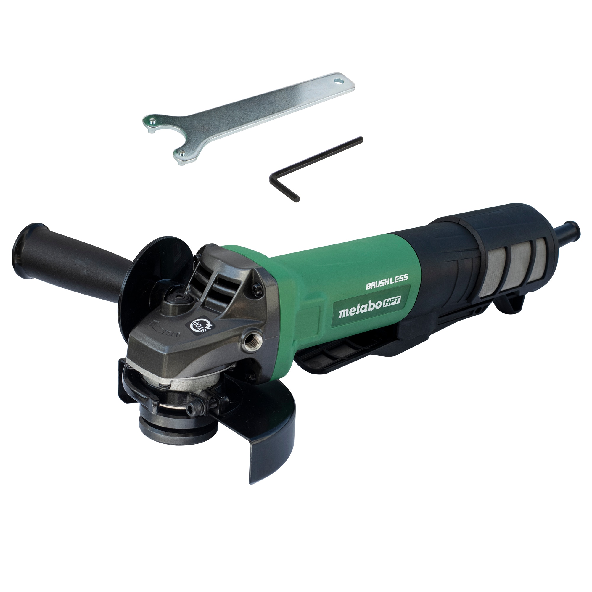 Metabo HPT 4.5-in Paddle Switch Brushless Corded Angle Grinder in the Angle  Grinders department at