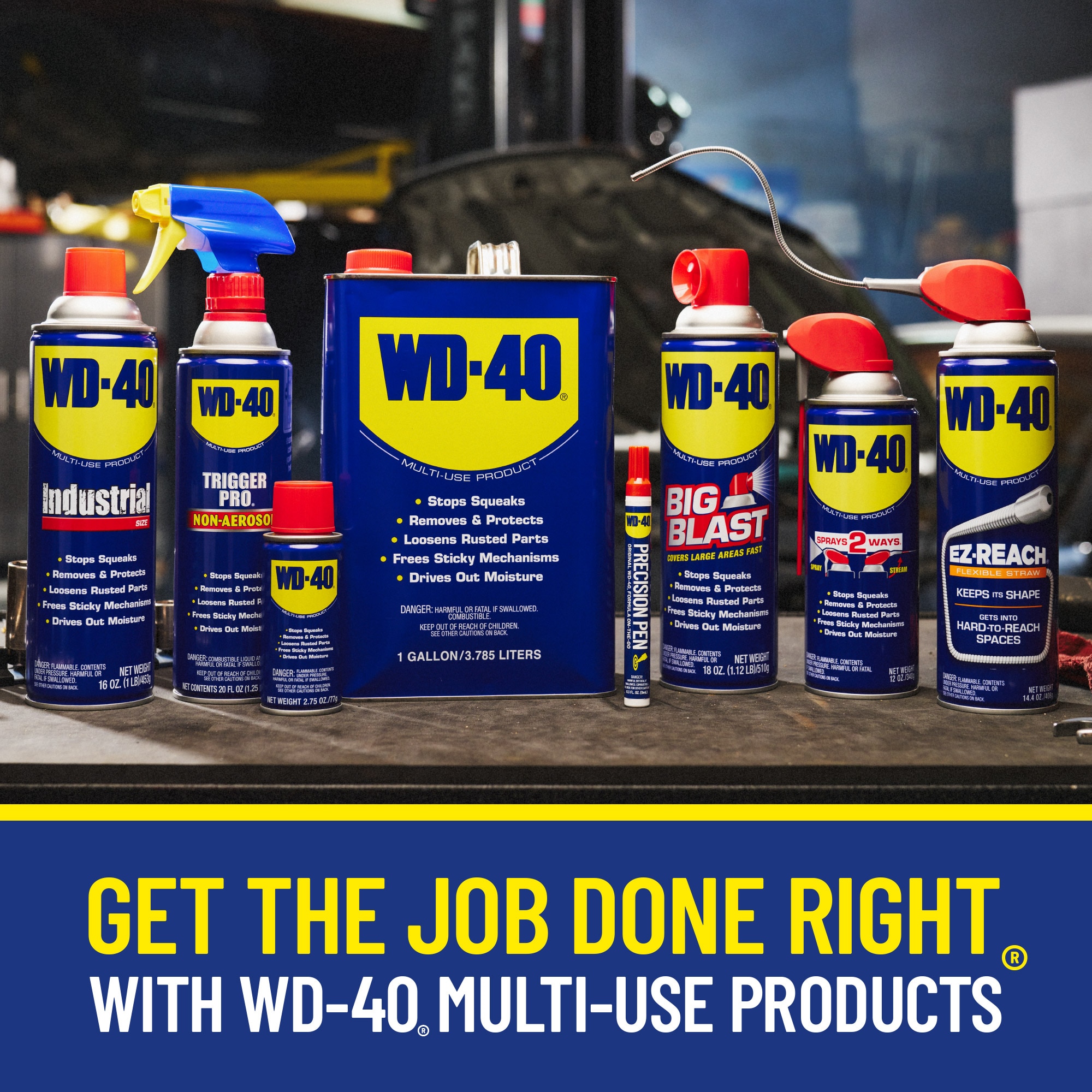 WD-40 Multi-Use Product and WD-40 Specialist Silicone Lubricant Combo Pack  (Pack of 2) & Electrical Contact Cleaner Spray - Electronic & Electrical