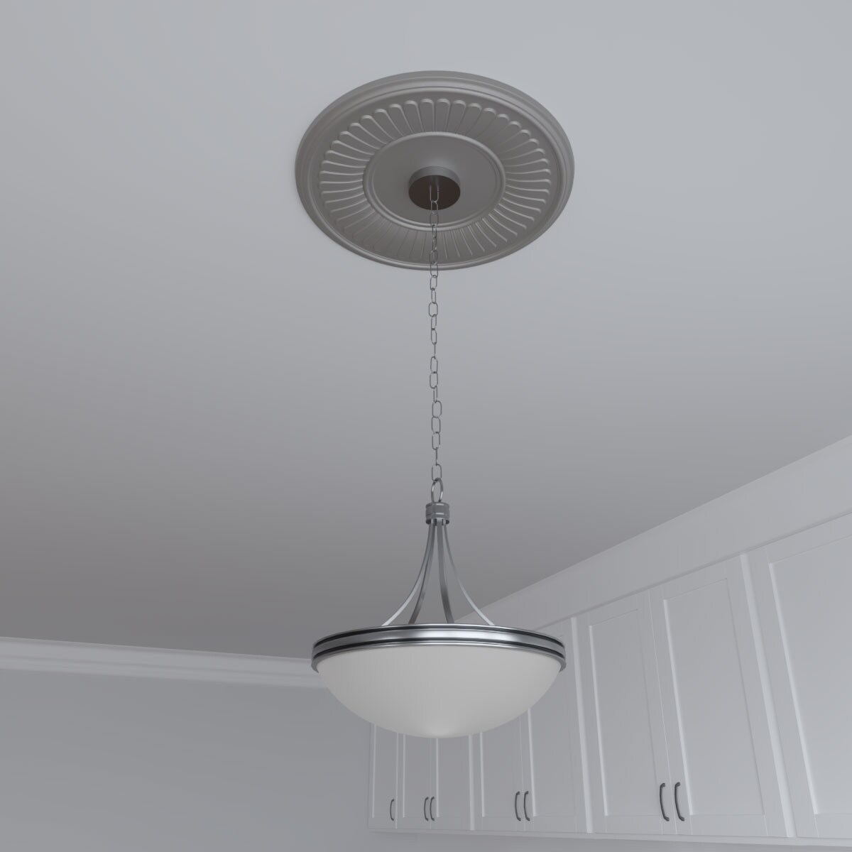 Ekena Millwork CMP19BECSV Ceiling-Medallions - View #8
