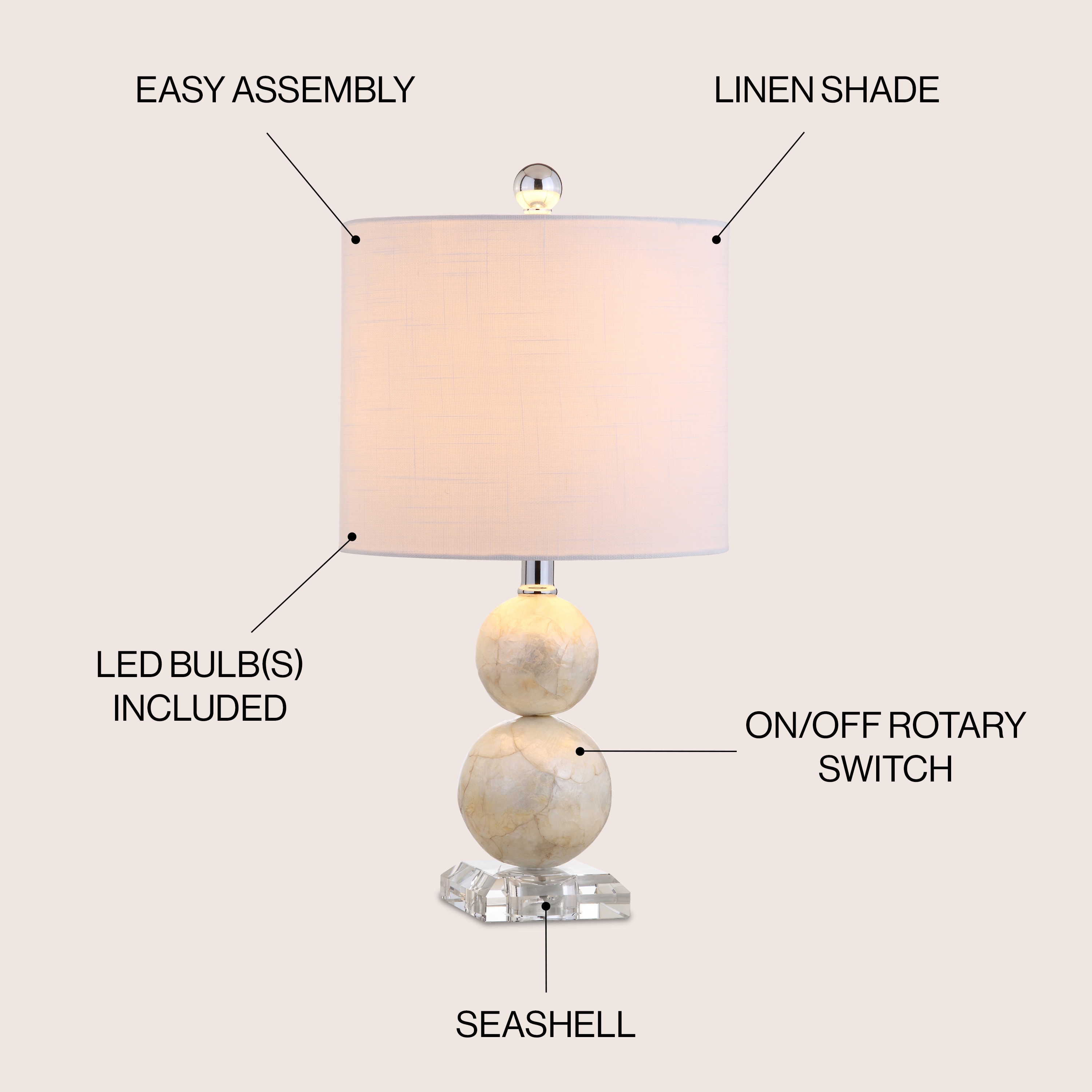 JONATHAN  Y JYL1023A Table-Lamps - View #3