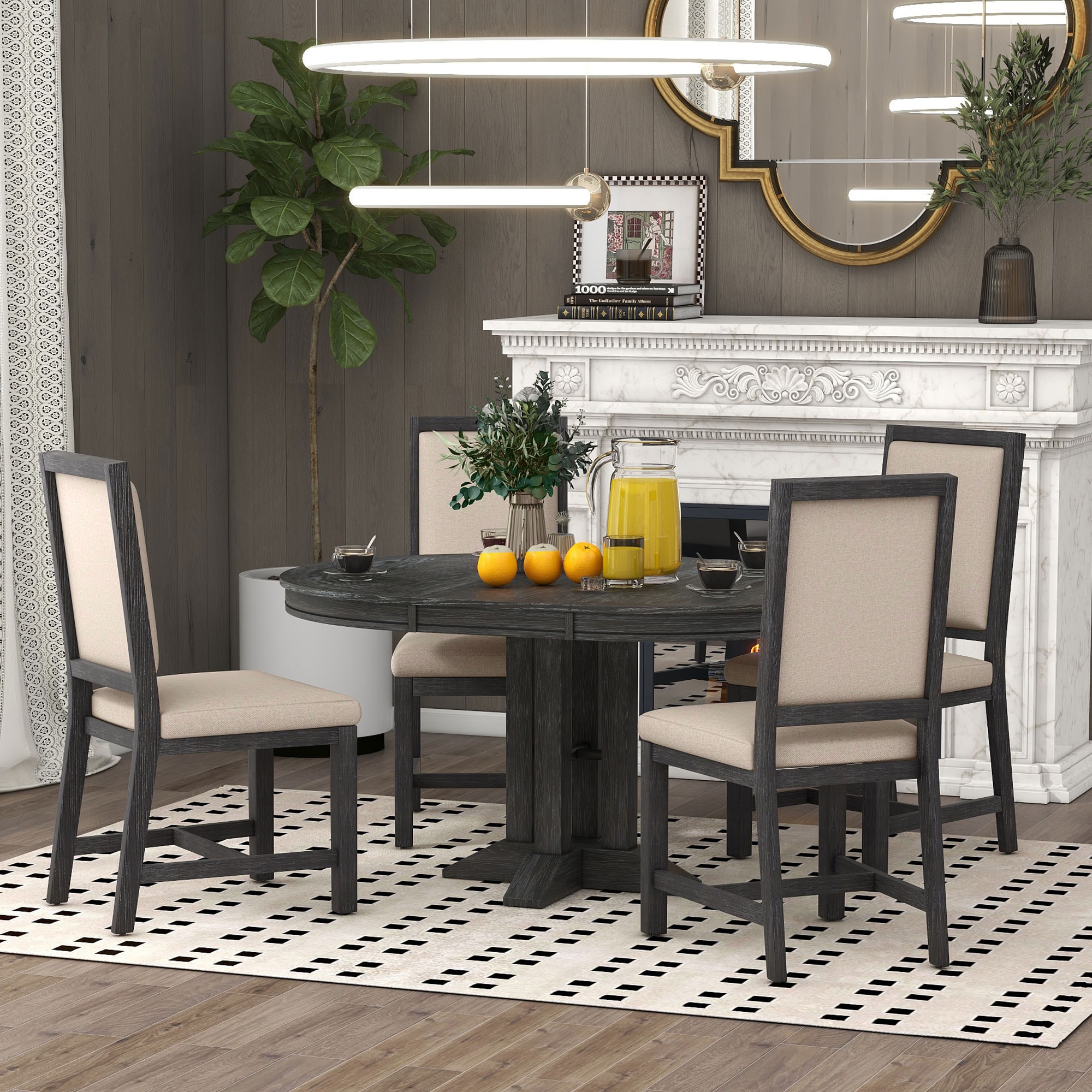 SINOFURN SYA330022GY Dining-Sets - View #4