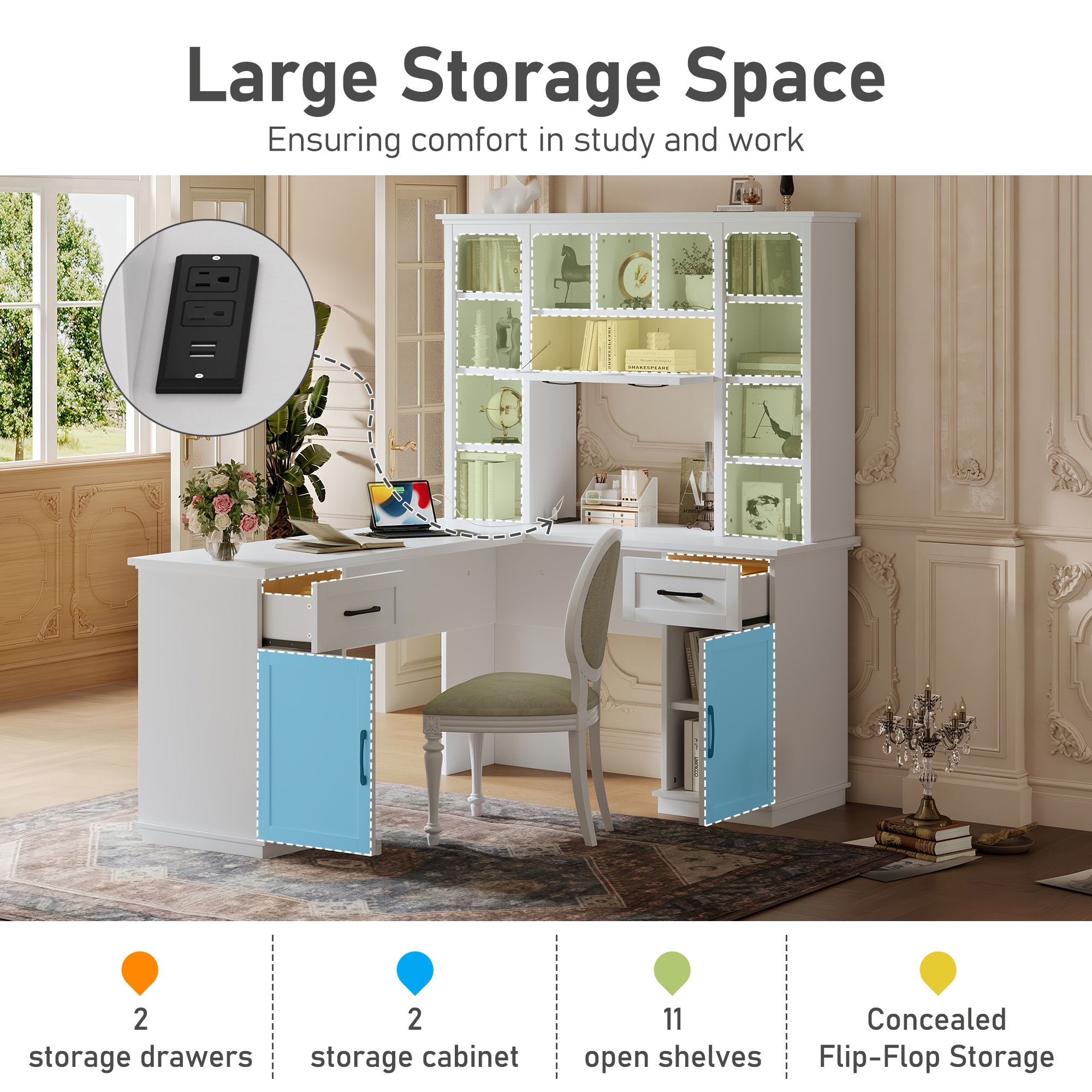 LOVMOR SF-L-W1580S00188 Office-Tables - View #4