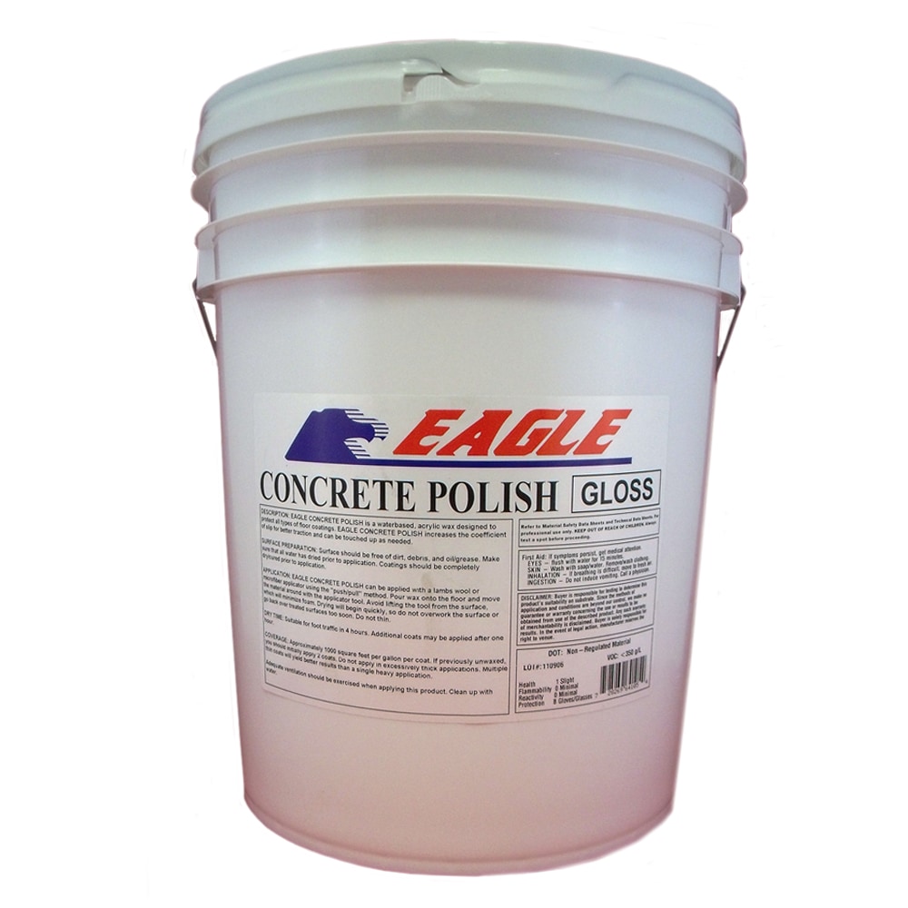 Eagle Clear Transparent Concrete Sealer Ready-to-use (5-Gallon Size  Container) in the Concrete Stains & Sealers department at