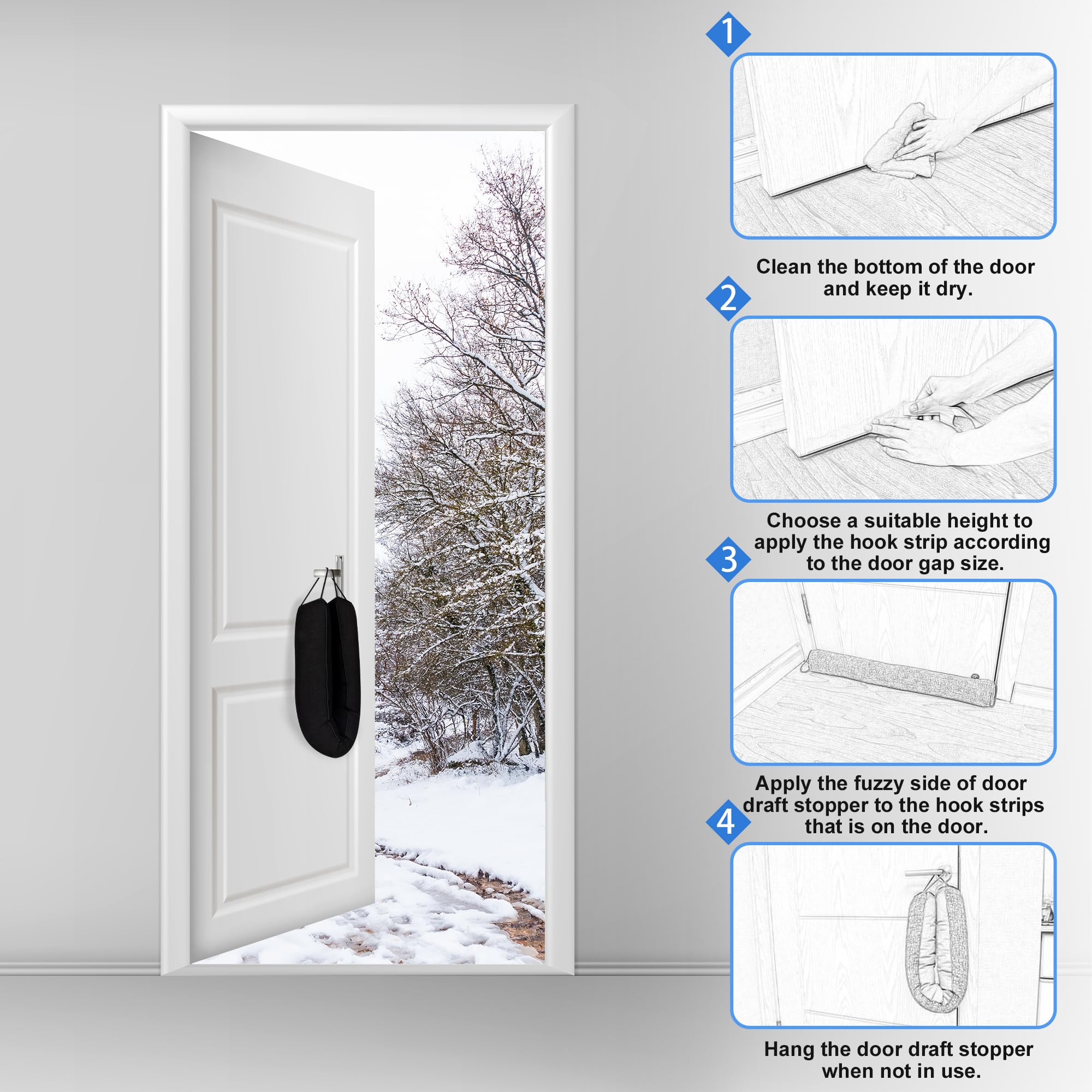LAIFUCAM LLA0716A095 Door-Sweeps - View #6
