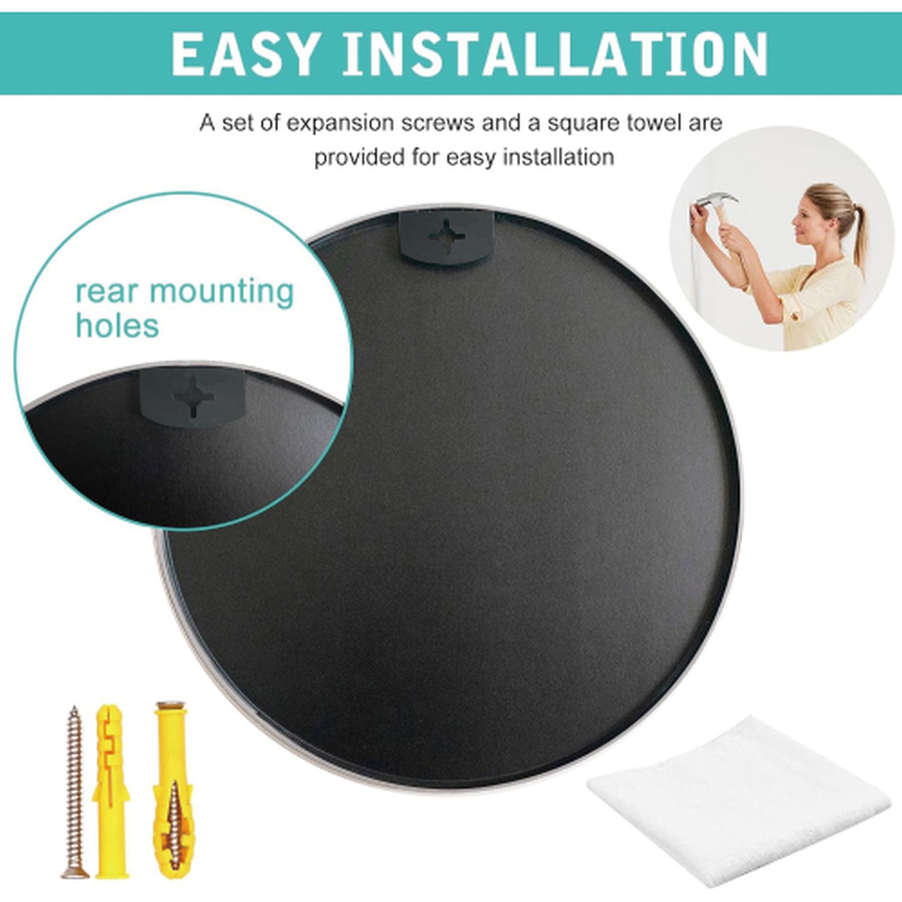 Blisstyle ZZZ1689UHTEUY Framed-Bath-Mirrors - View #8