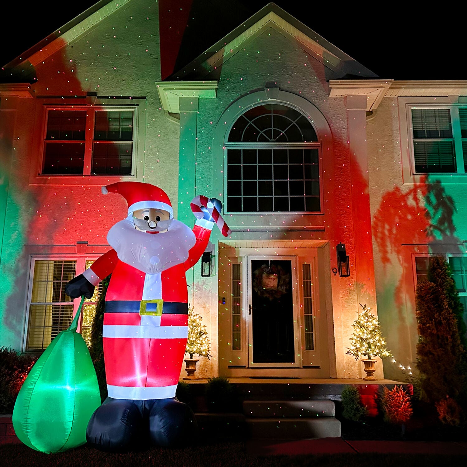 Fraser Hill Farm FHFAASANTA101-L Christmas-Inflatables - View #9
