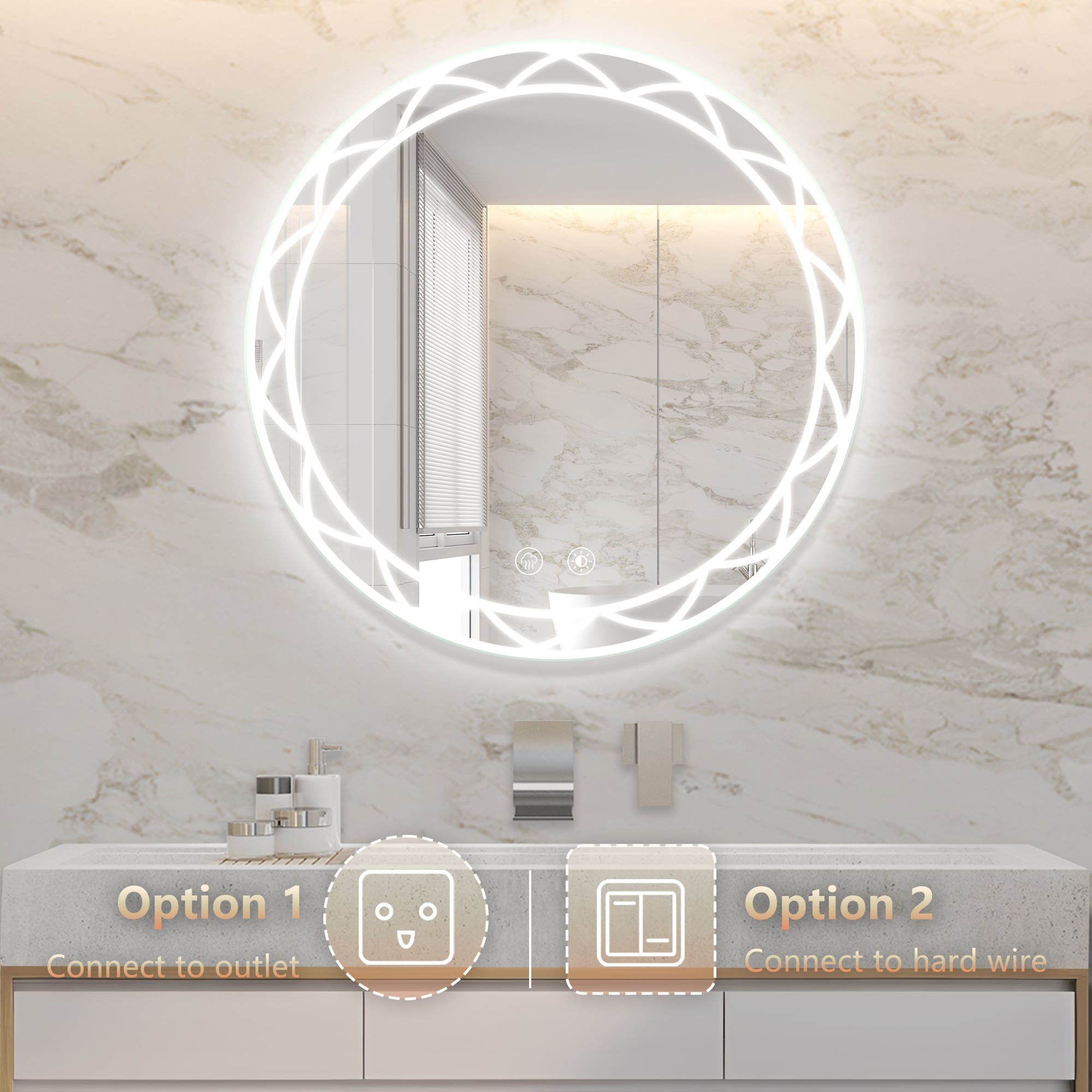 BABOOM BOM-9577074-OR Framed-Bath-Mirrors - View #7