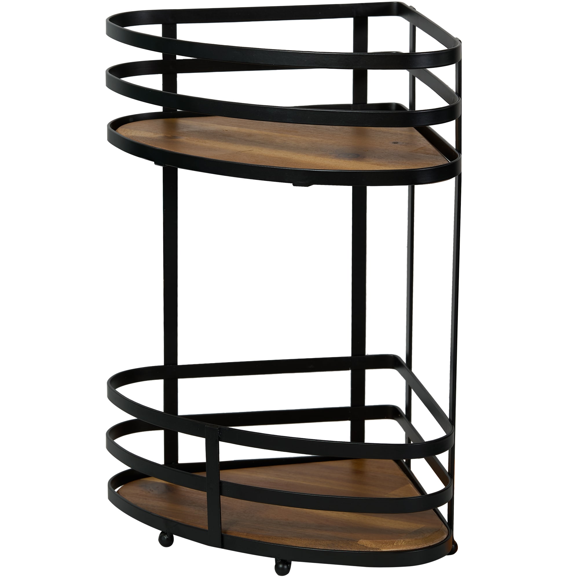ACENTO CC425MBK Matte Black Metal Bathroom organizer