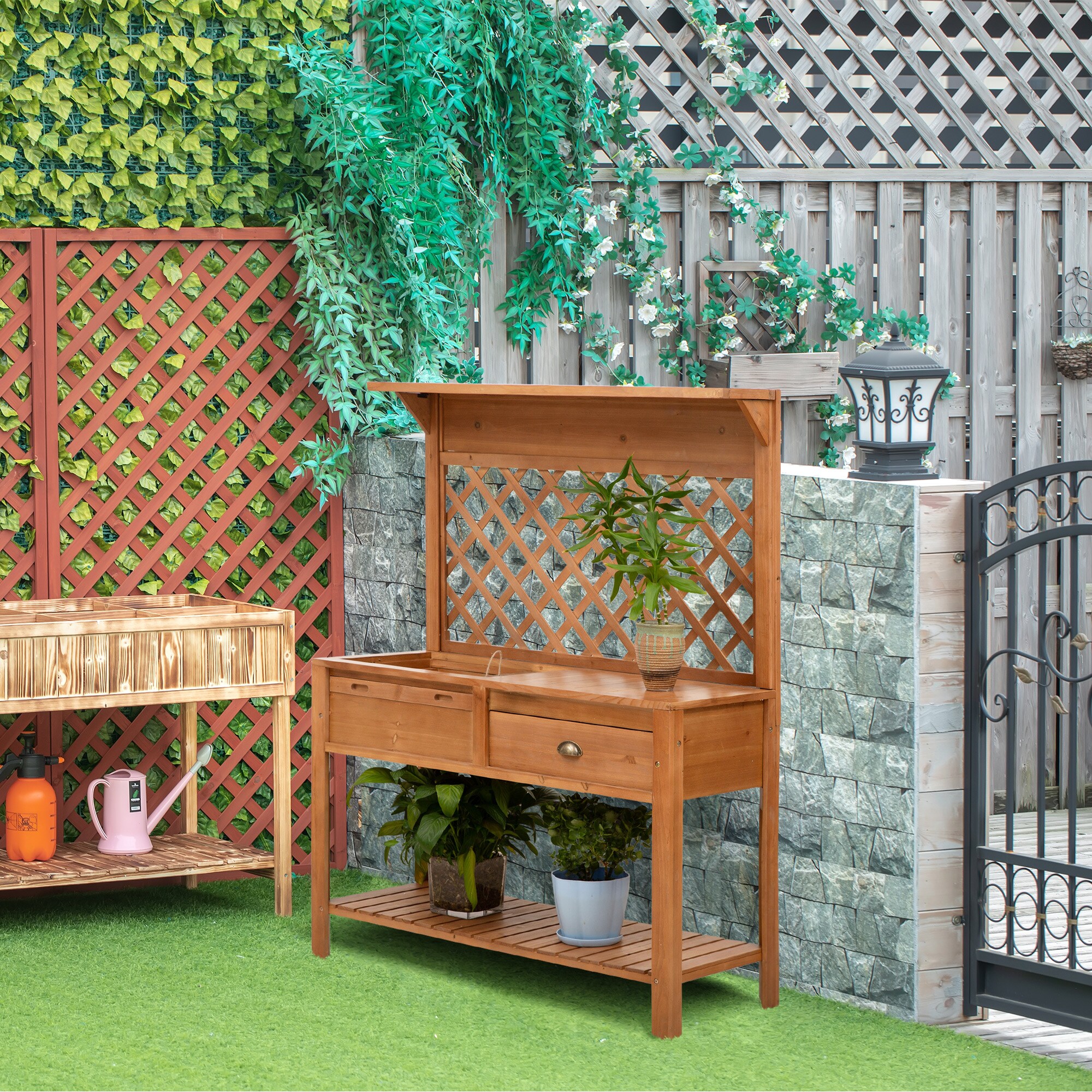 Outsunny 845-373 Potting-Benches - View #2