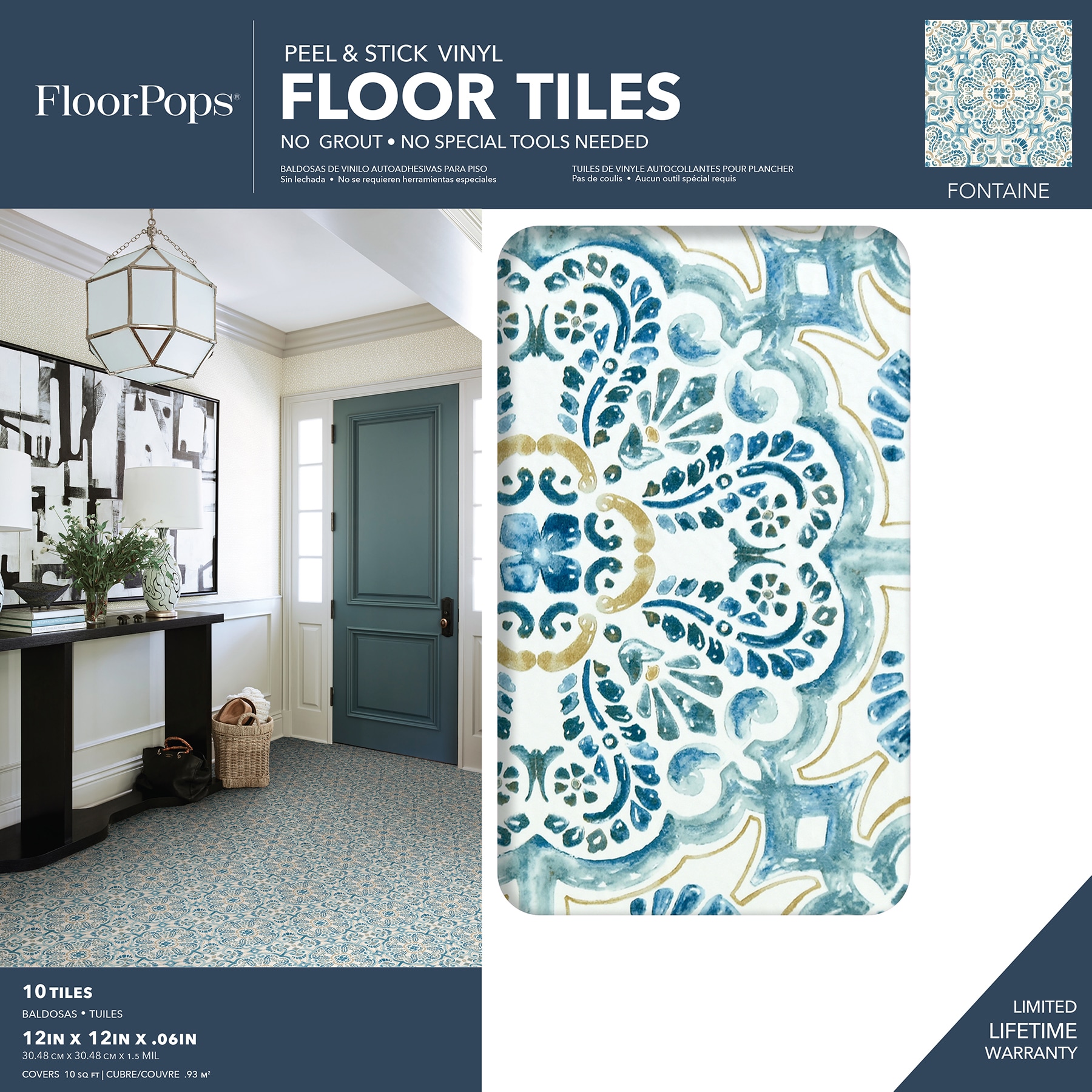 FloorPops TFP2477 Vinyl-Tiles - View #10