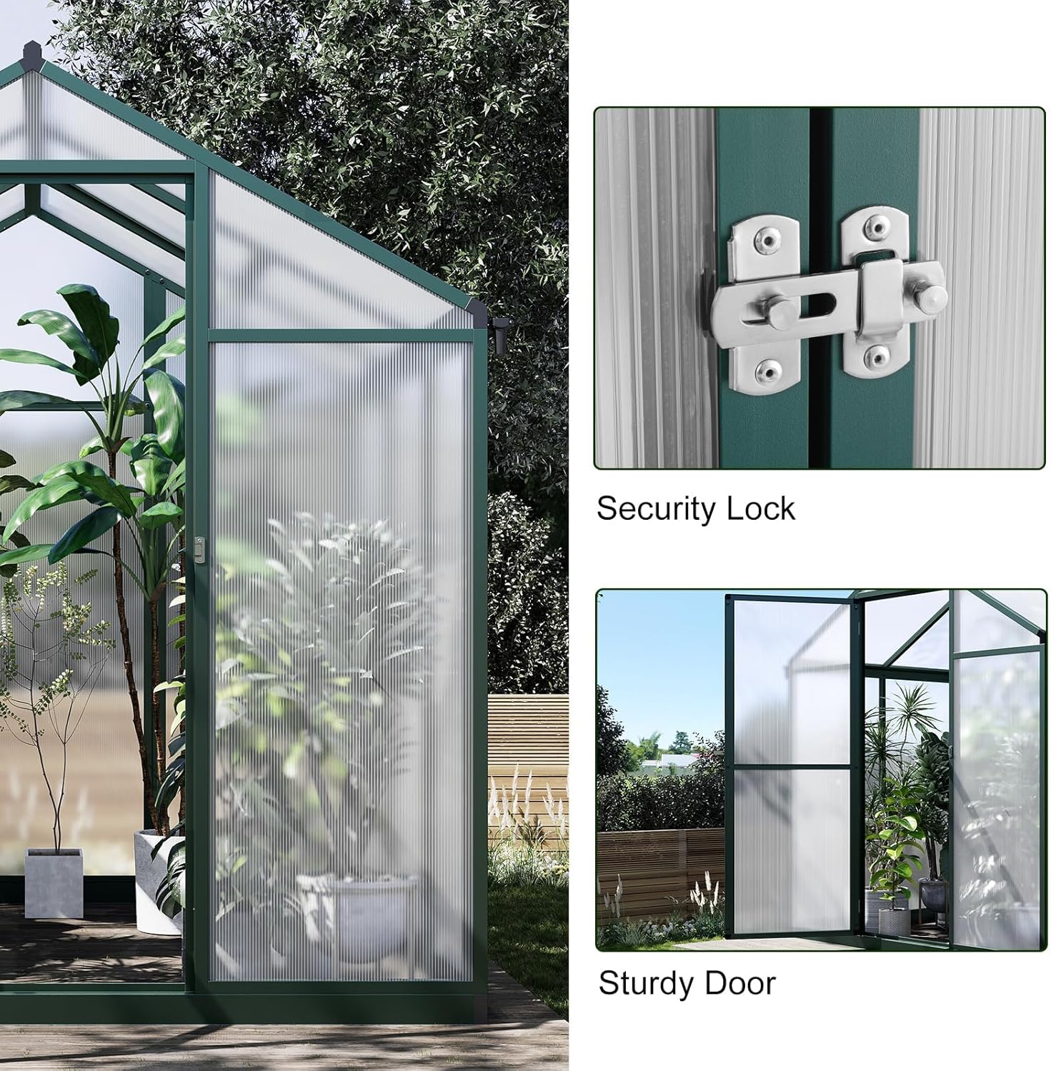IdealHouse LUCY-UM84YWV56SNB greenhouses - View #4