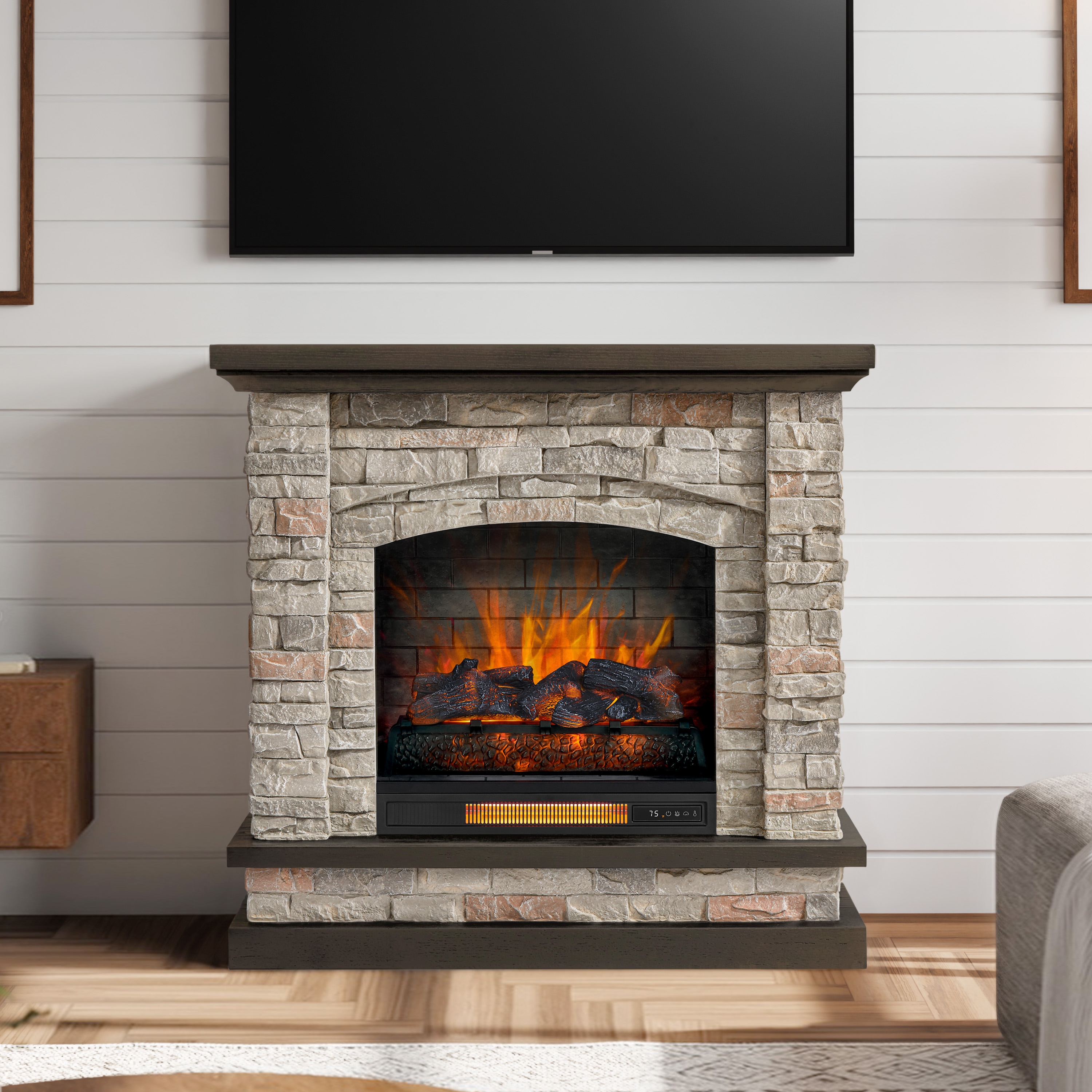 Fireplaces Color/Finish Family Brown